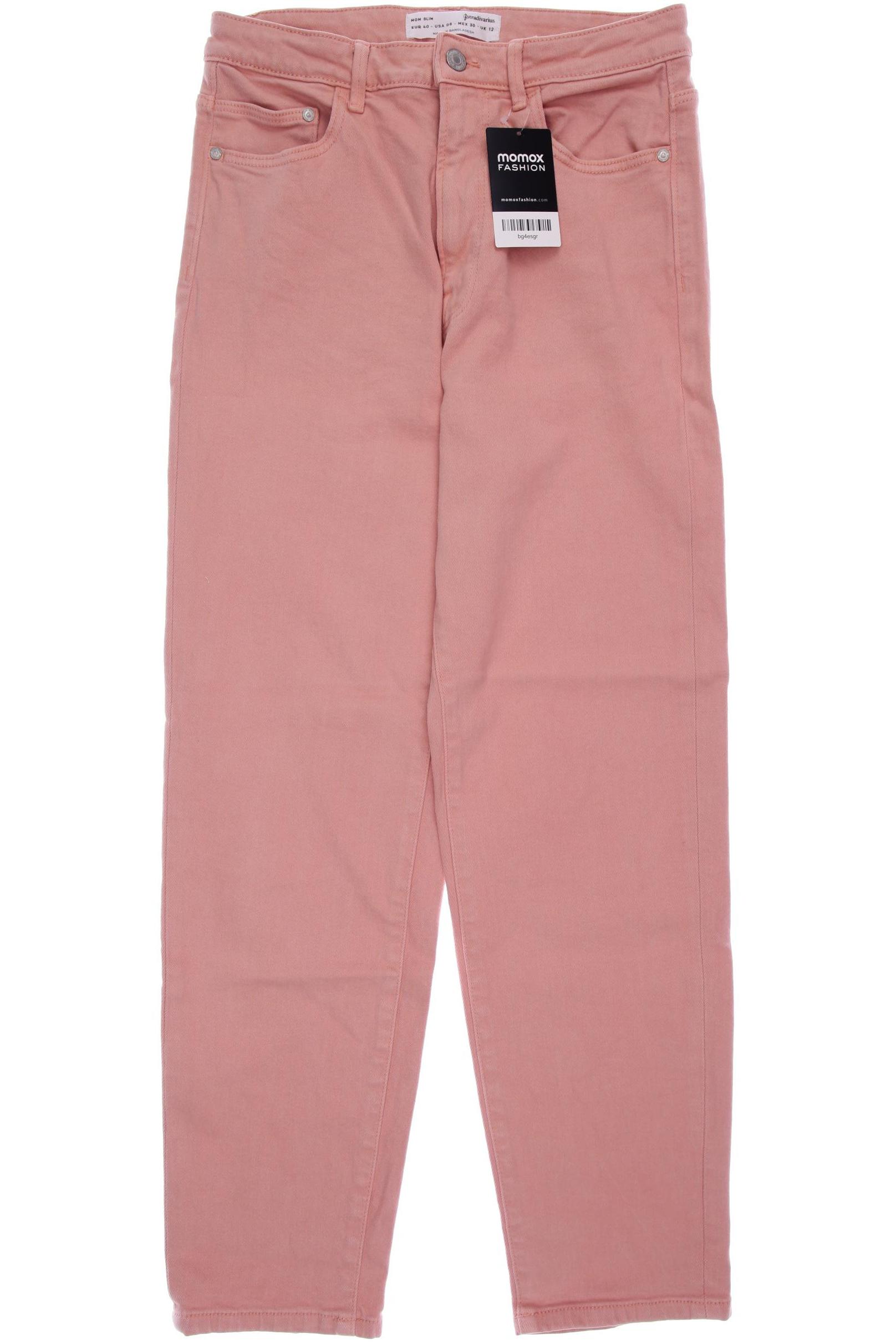 

Stradivarius Damen Jeans, pink, Gr. 40
