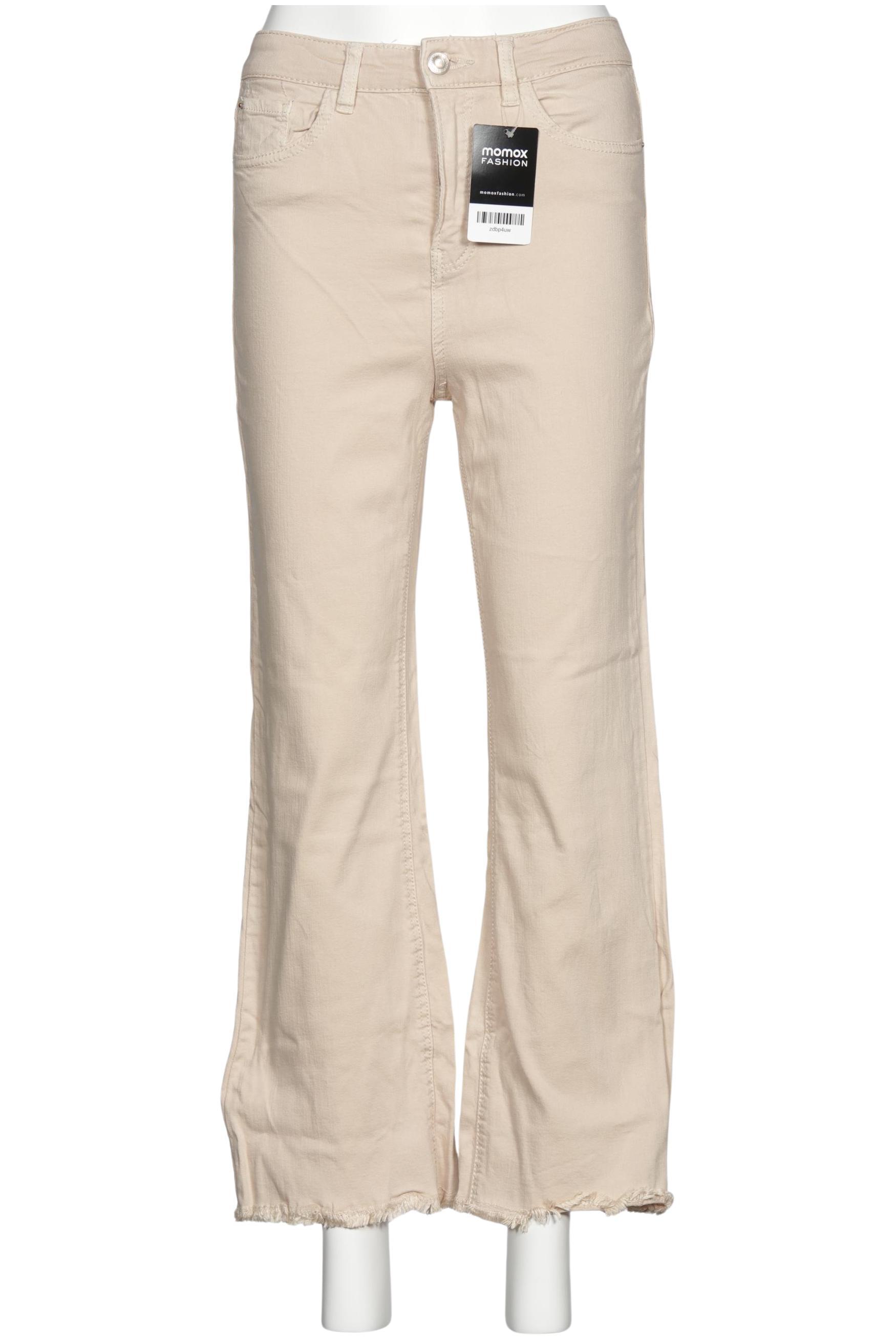 

Stradivarius Damen Jeans, beige, Gr. 34