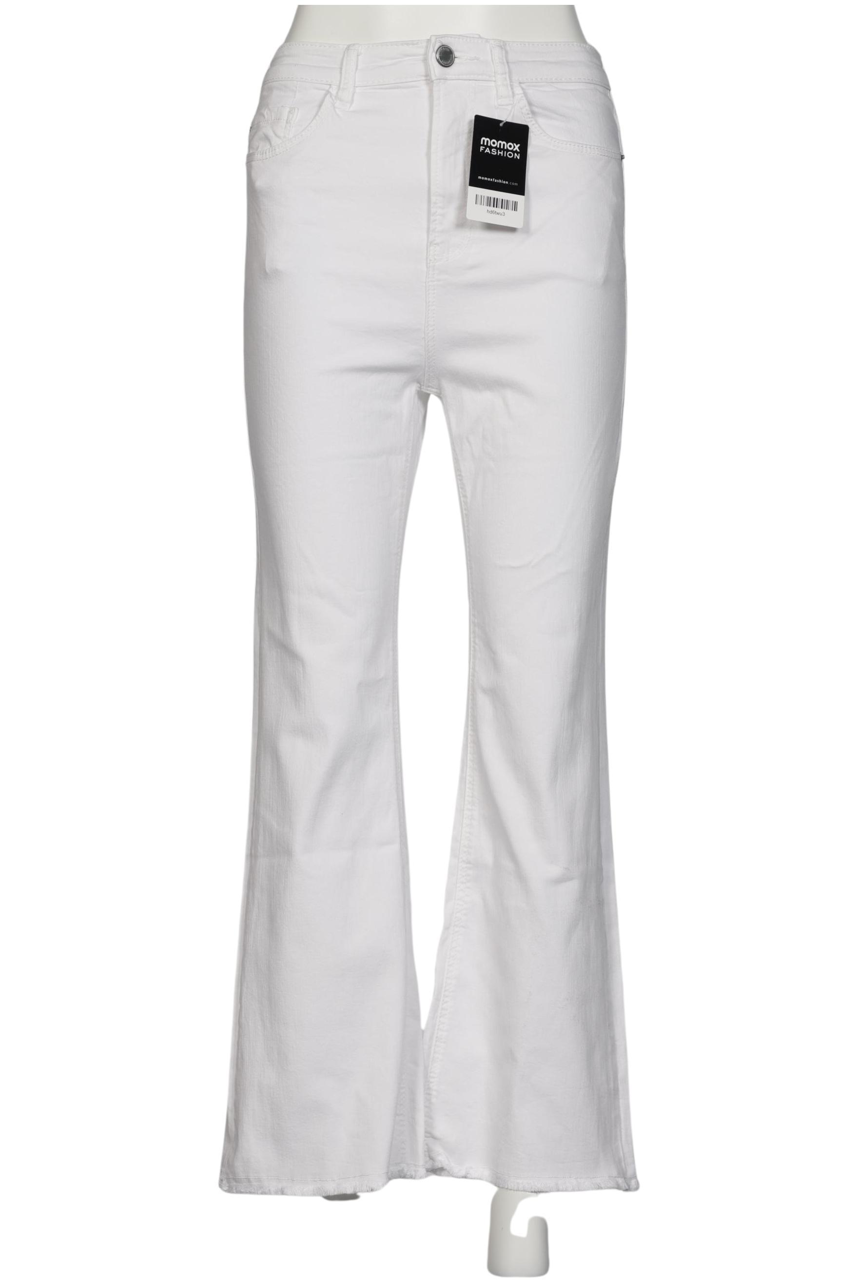 

Stradivarius Damen Jeans, weiß, Gr. 38