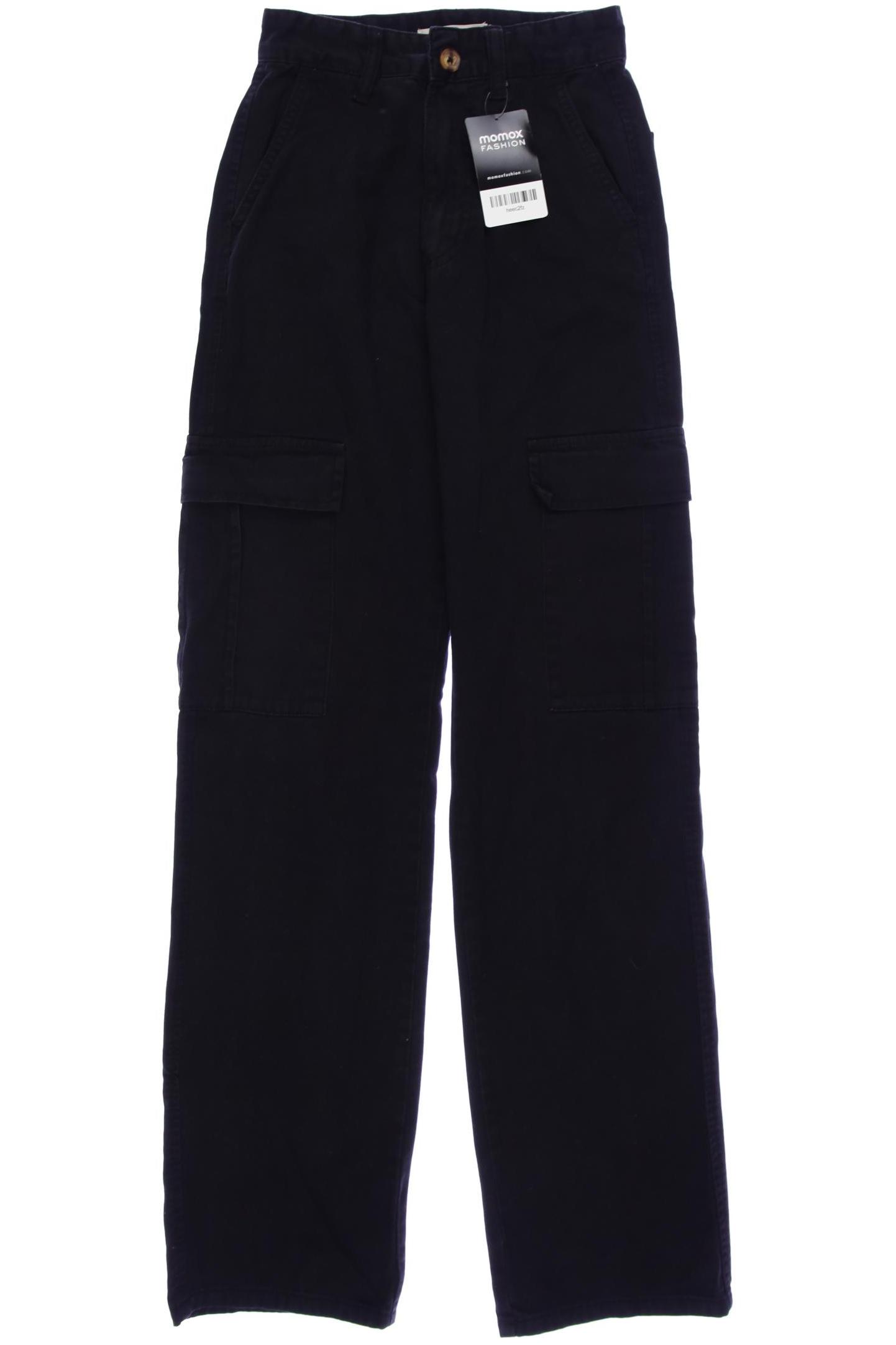 

Stradivarius Damen Jeans, schwarz, Gr. 32