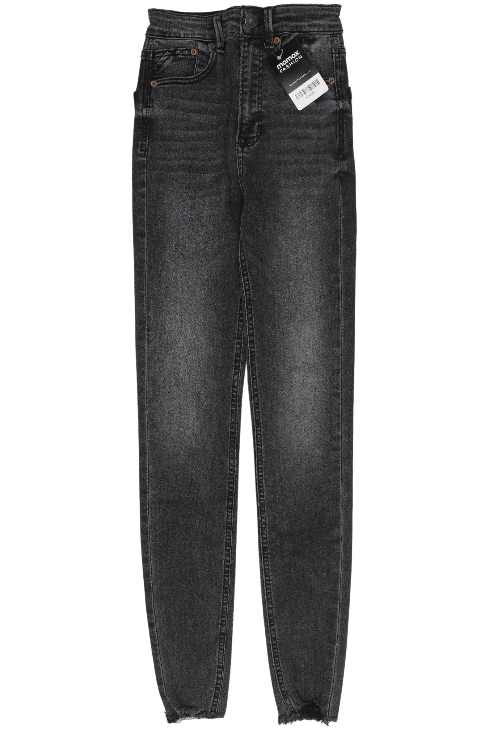 

Stradivarius Damen Jeans, grau, Gr. 32