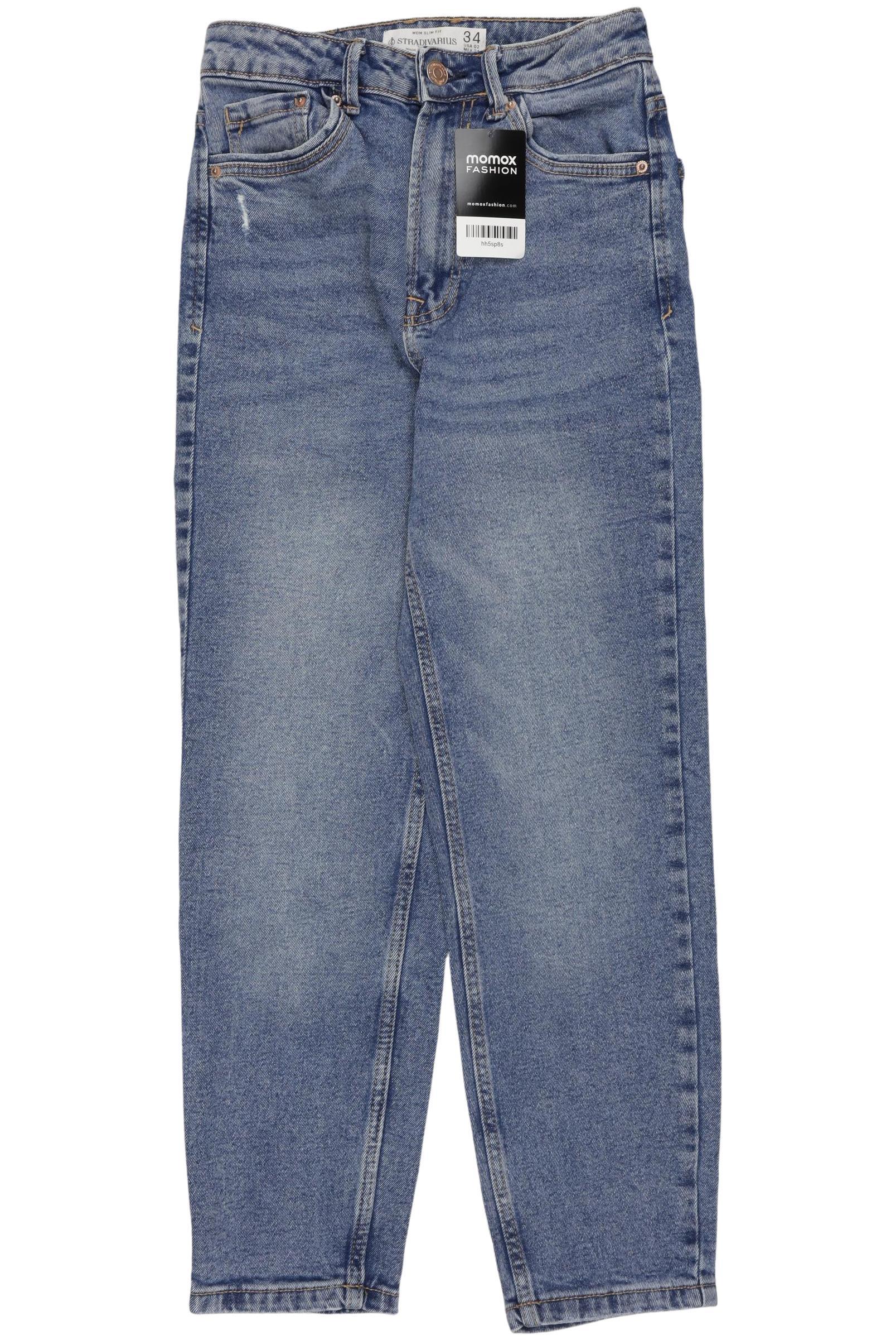 

Stradivarius Damen Jeans, blau, Gr. 34