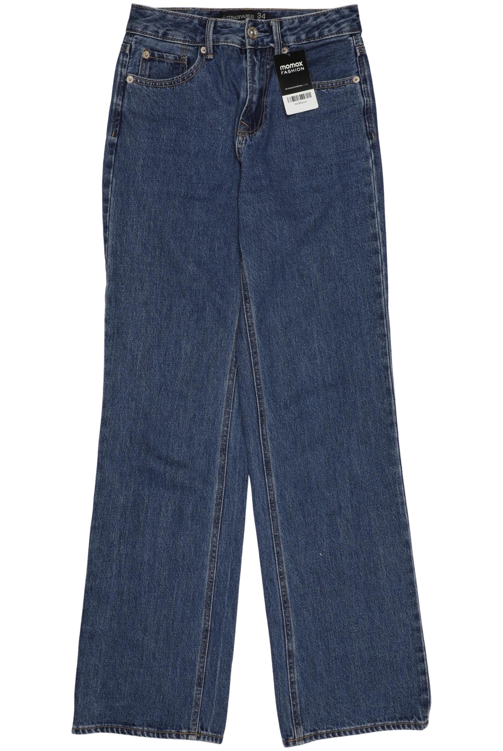 

Stradivarius Damen Jeans, blau, Gr. 34