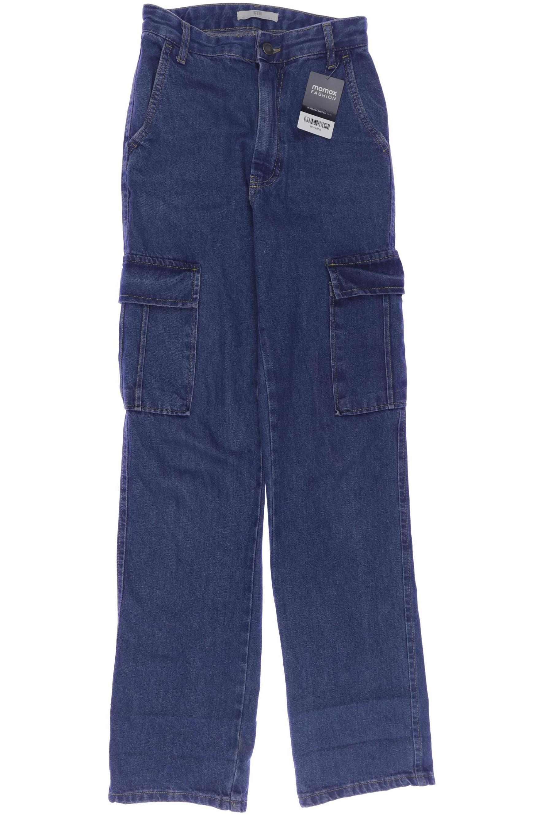 

Stradivarius Damen Jeans, blau, Gr. 32