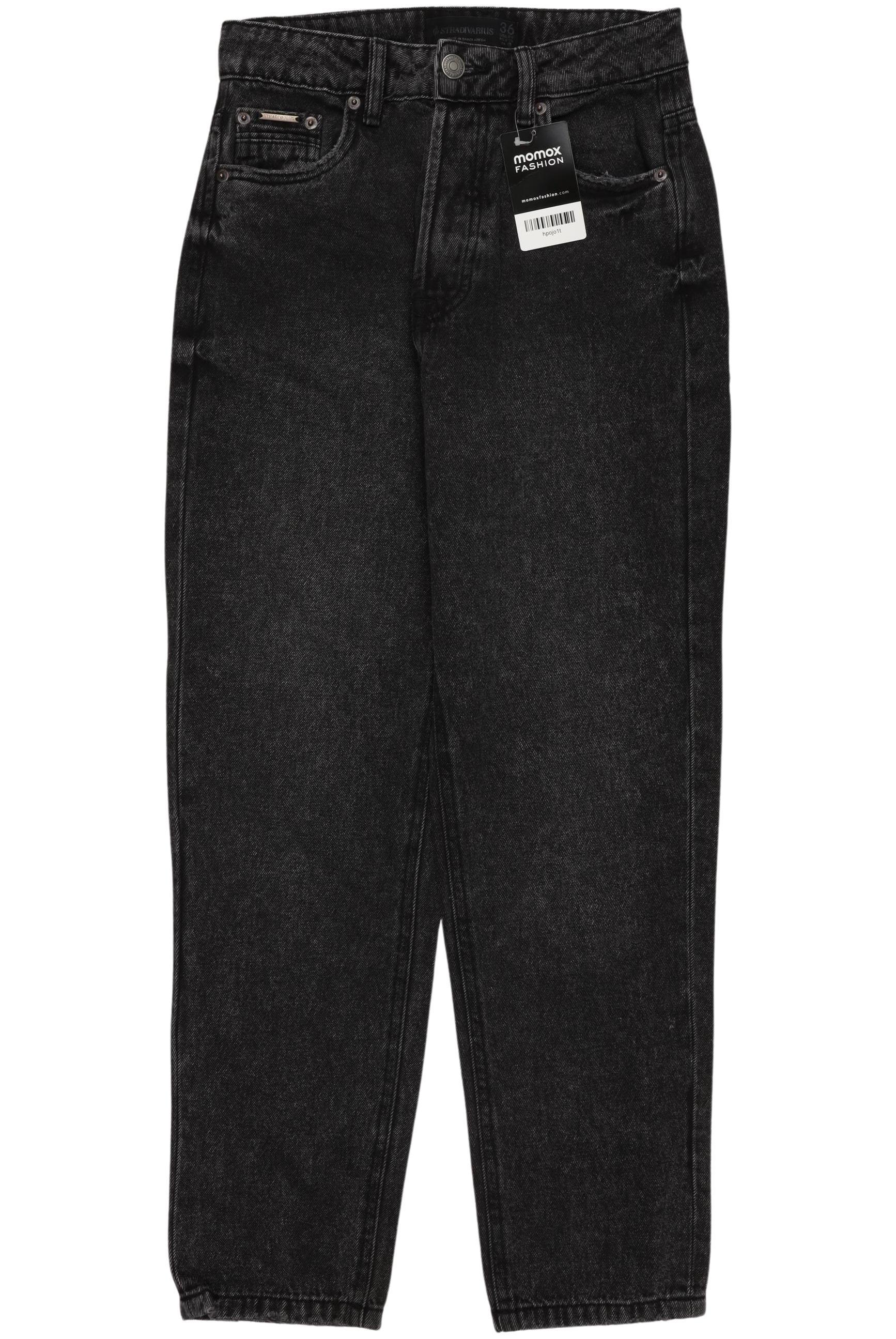 

Stradivarius Damen Jeans, grau, Gr. 36