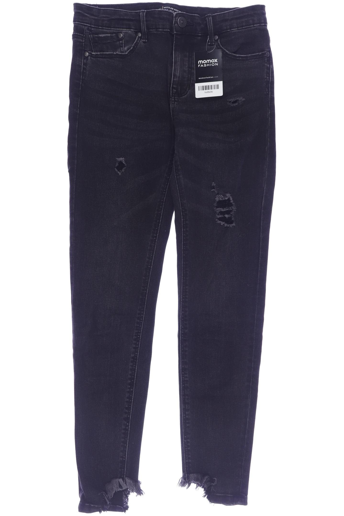 

Stradivarius Damen Jeans, schwarz, Gr. 36