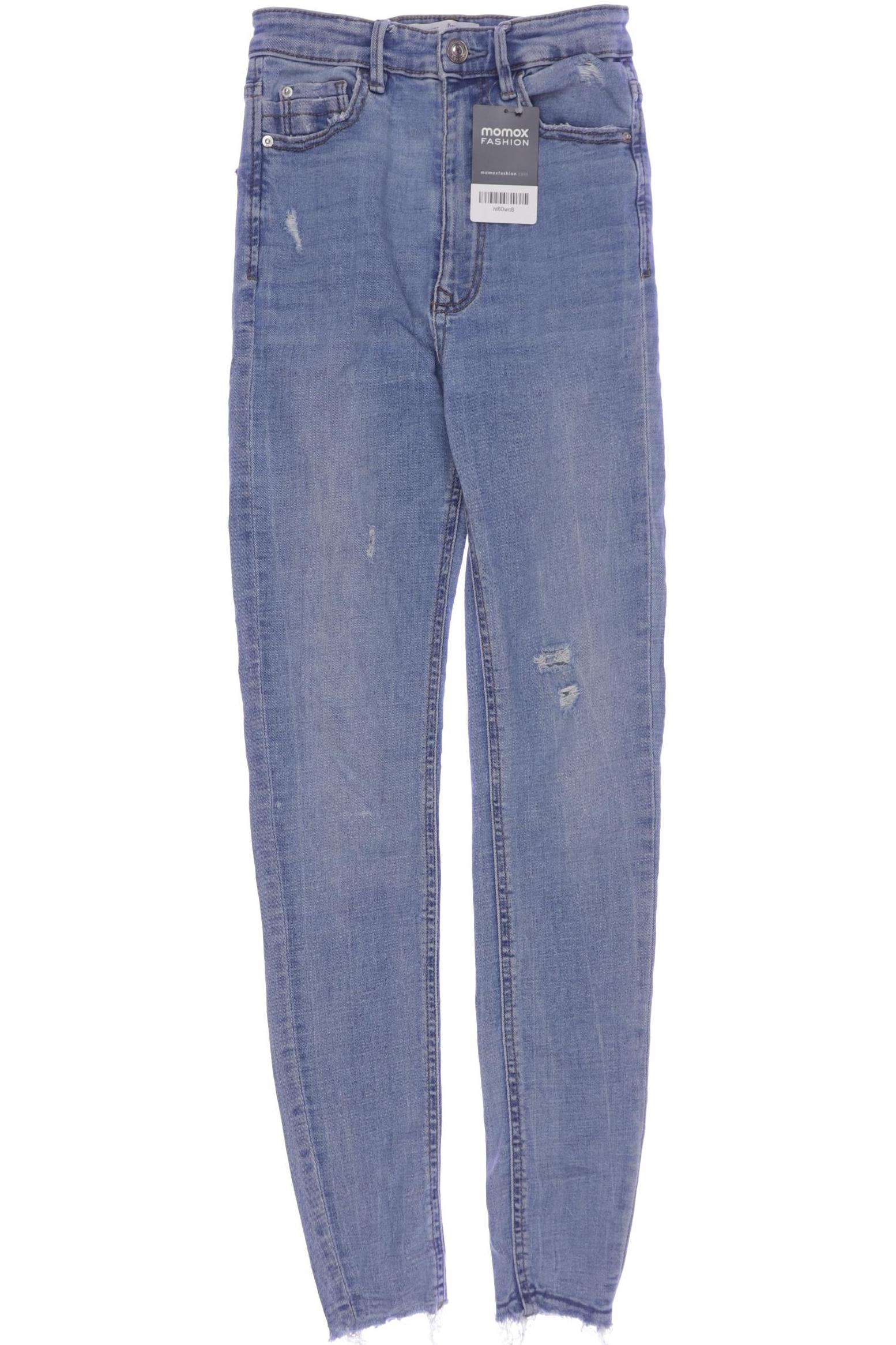 

Stradivarius Damen Jeans, blau, Gr. 34