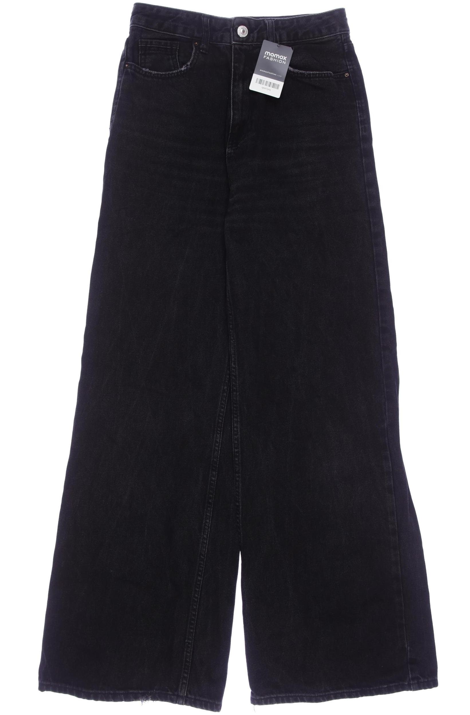 

Stradivarius Damen Jeans, schwarz, Gr. 38