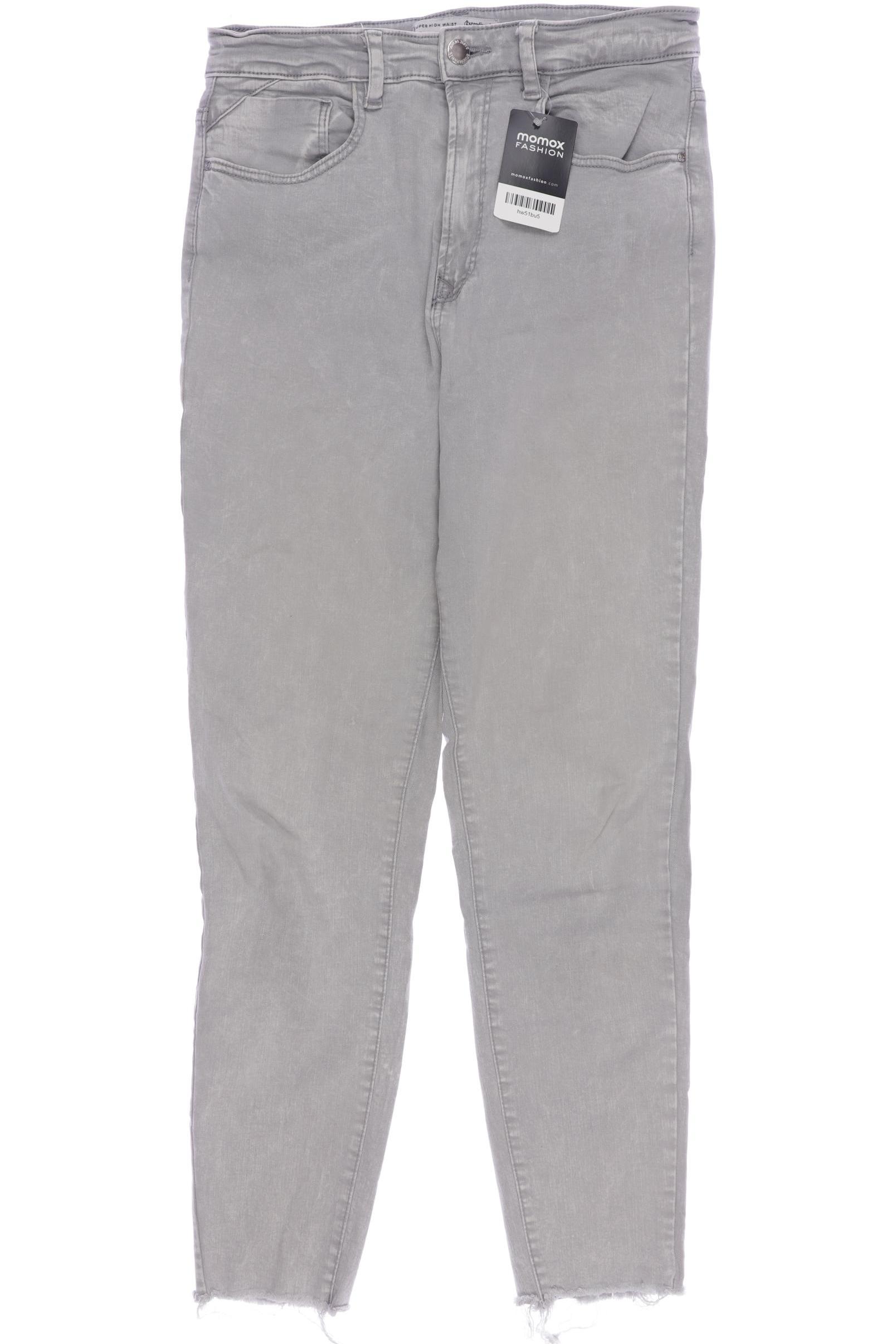 

Stradivarius Damen Jeans, grau, Gr. 40