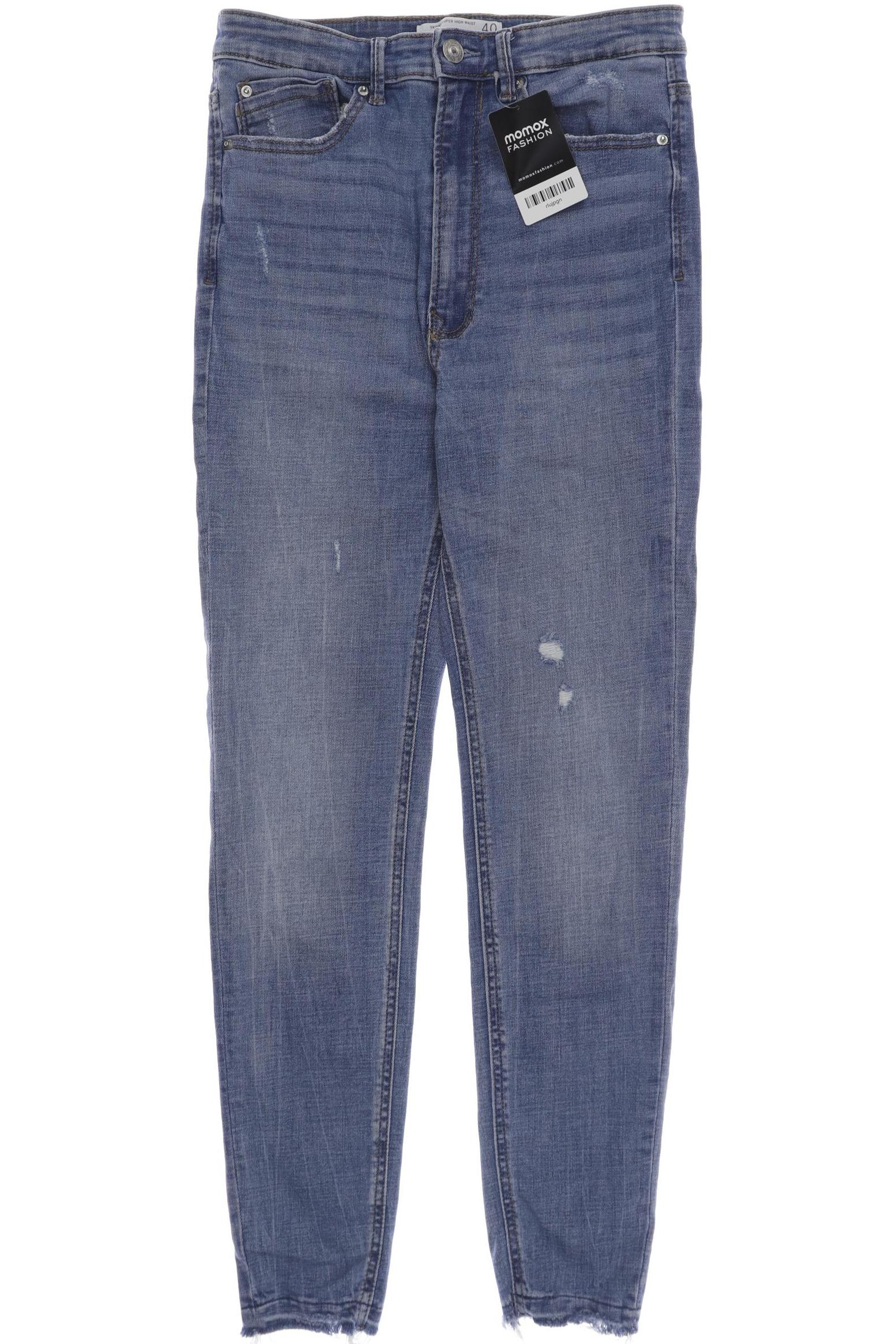 

Stradivarius Damen Jeans, blau