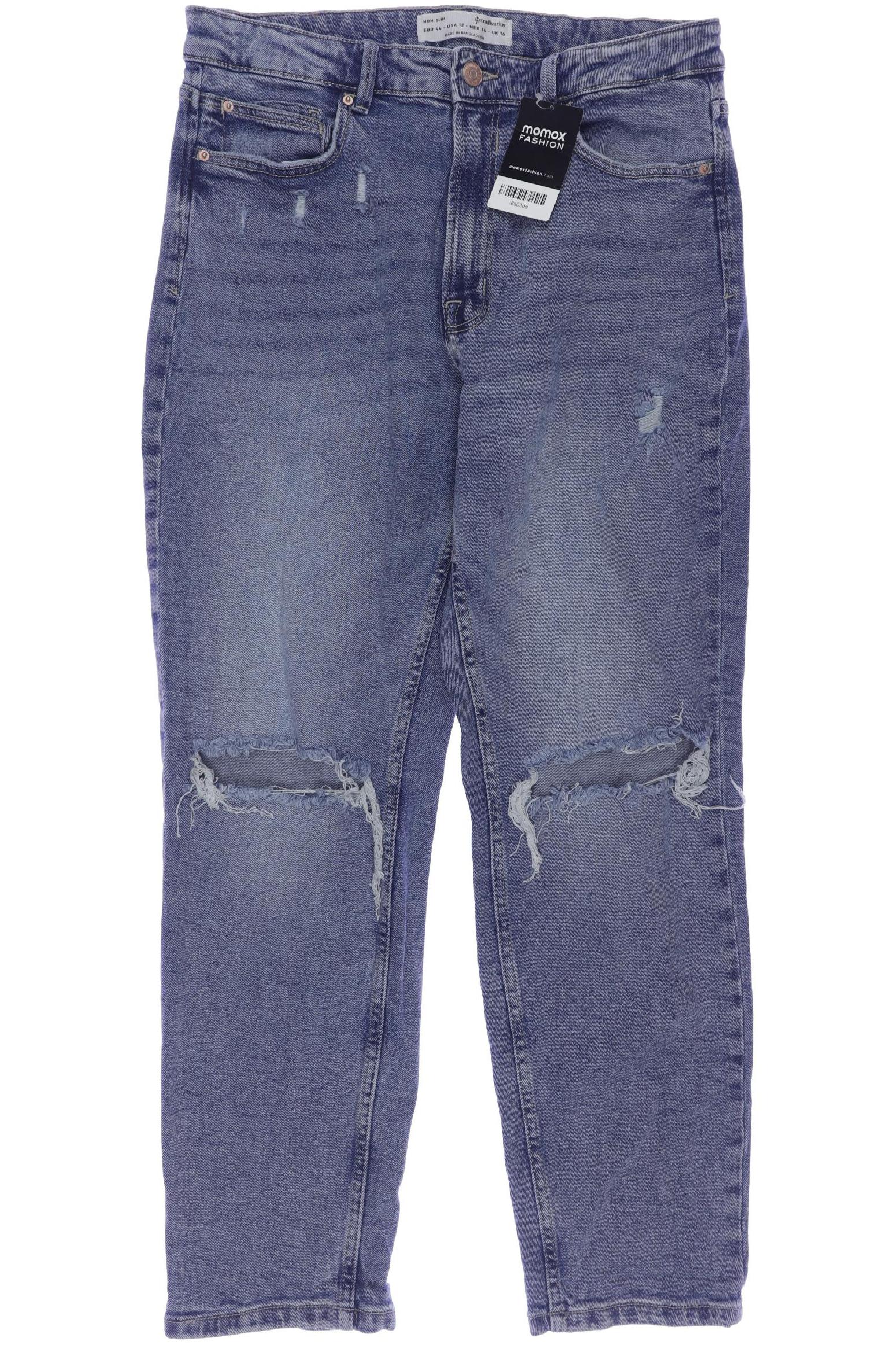 

Stradivarius Damen Jeans, blau, Gr. 44