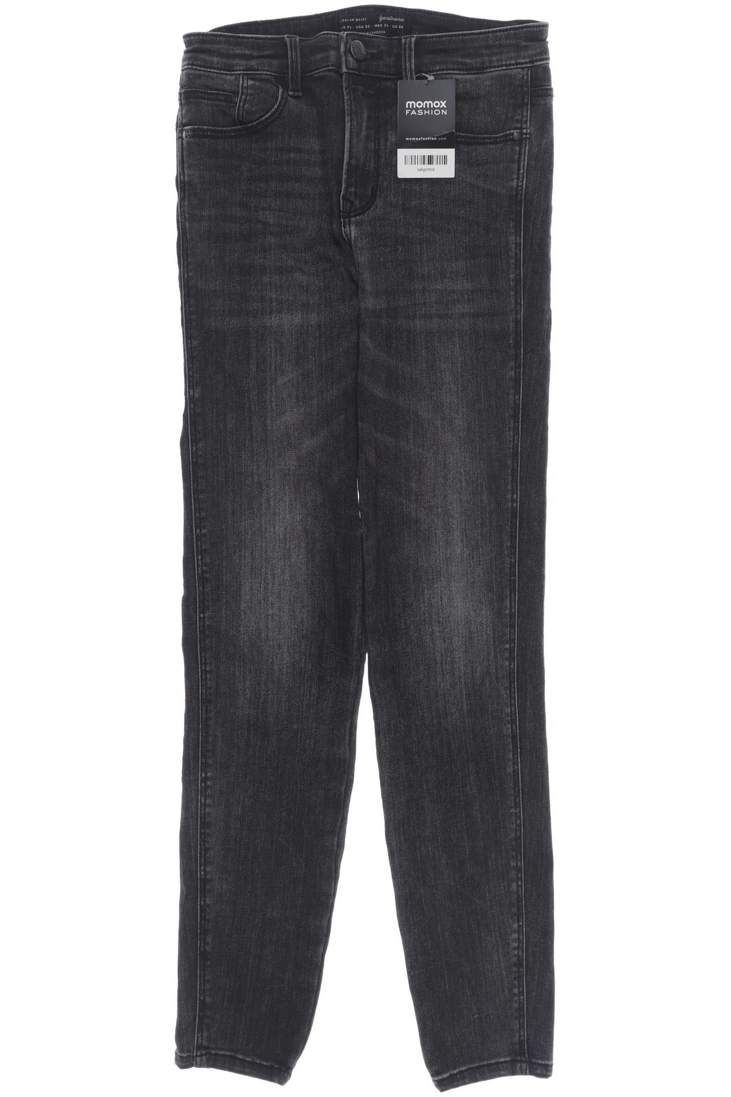

Stradivarius Damen Jeans, grau