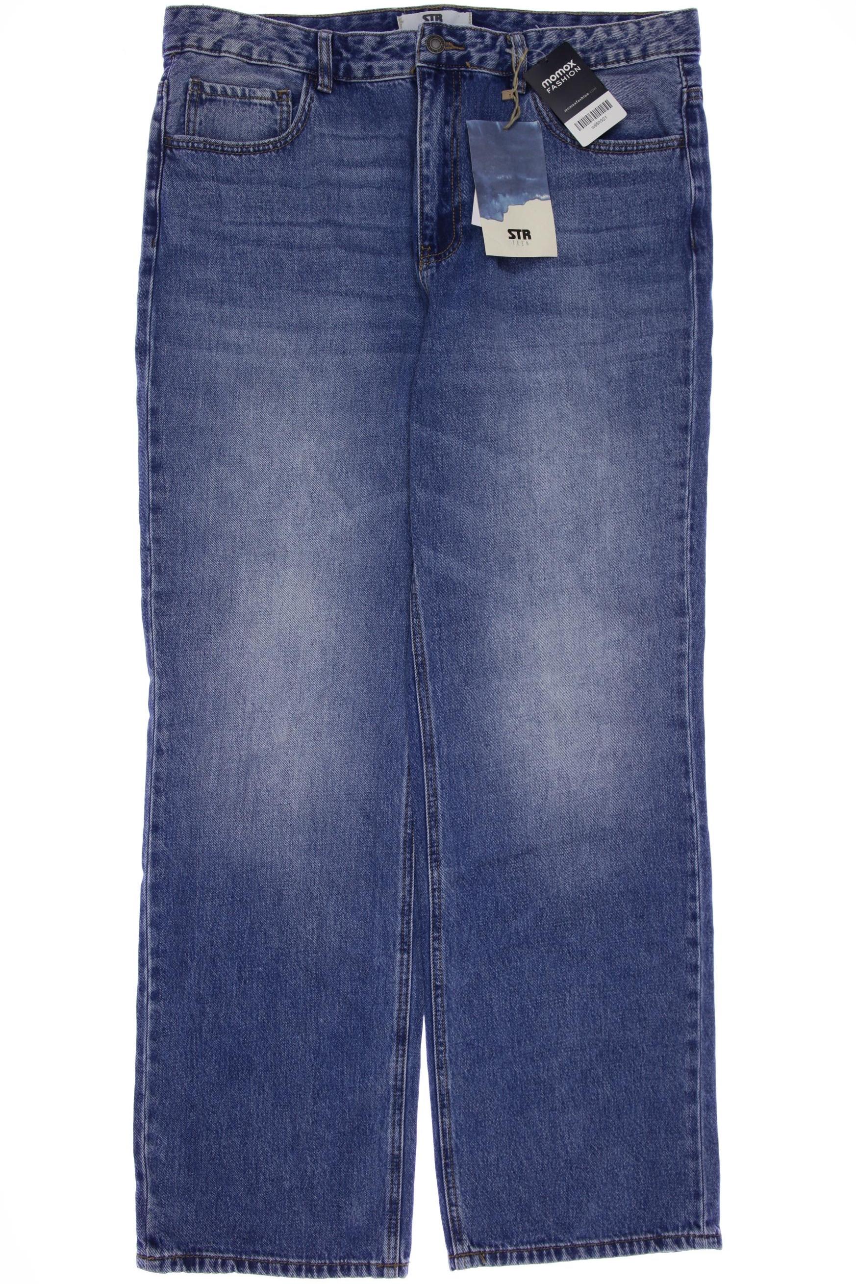 

Stradivarius Damen Jeans, blau, Gr. 44