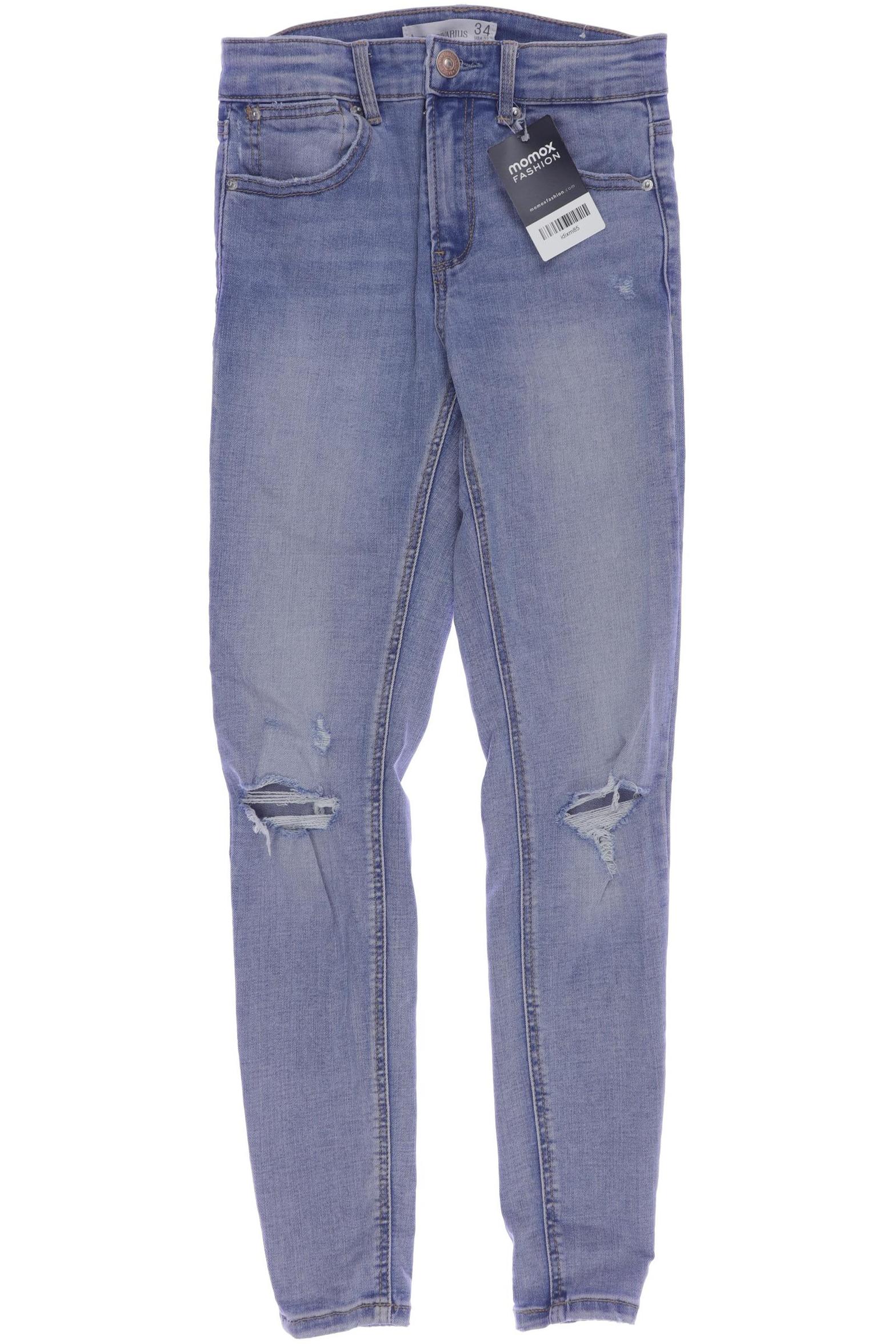 

Stradivarius Damen Jeans, blau, Gr. 34