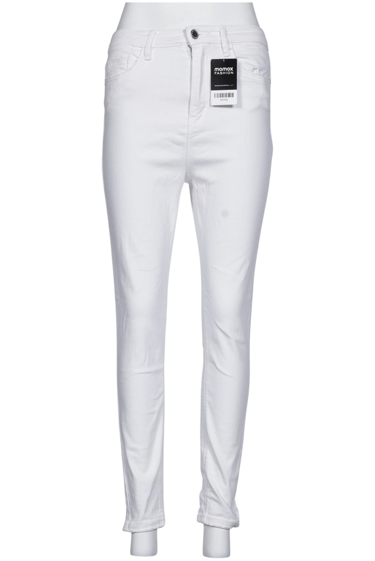 

Stradivarius Damen Jeans, weiß, Gr. 42