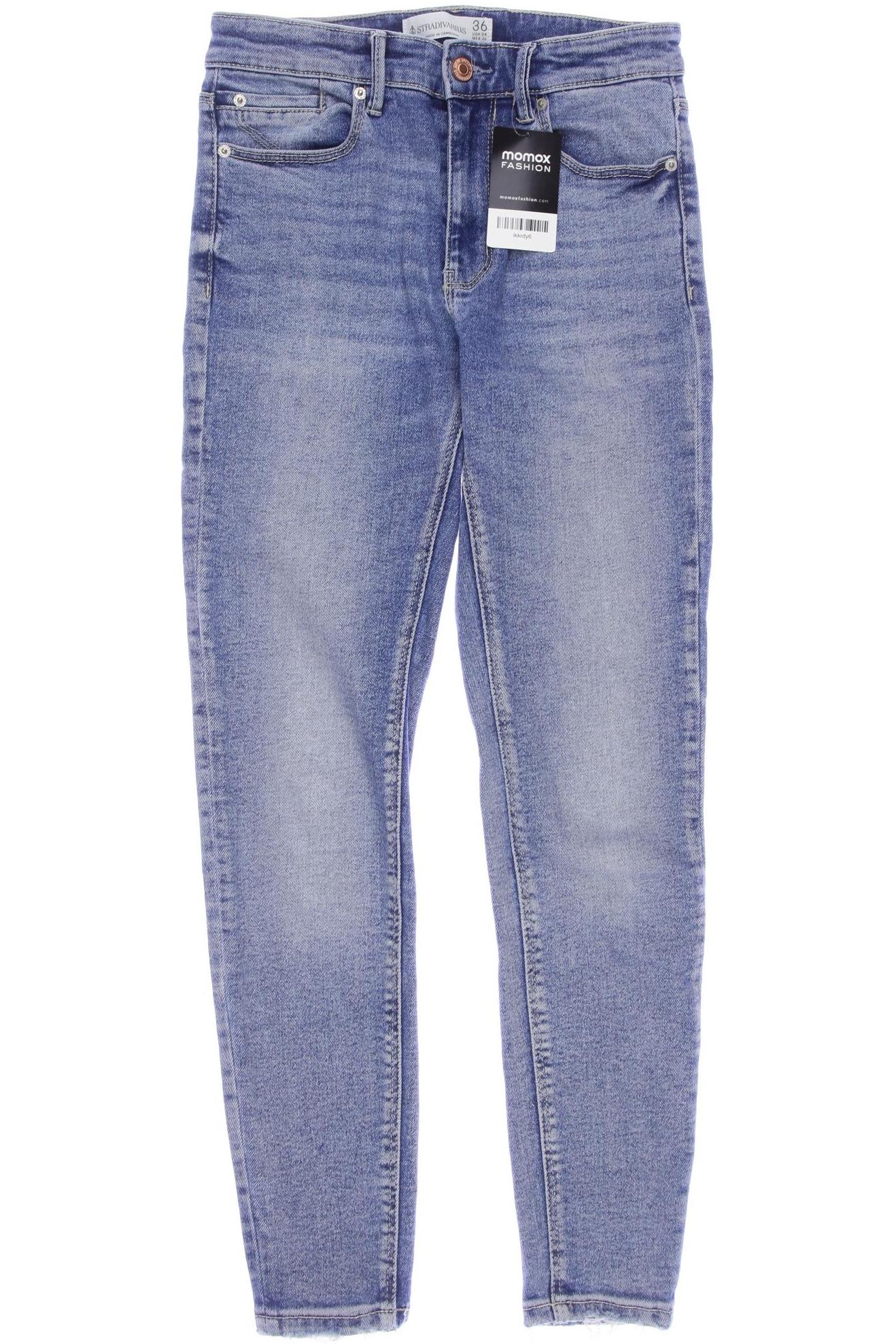 

Stradivarius Damen Jeans, blau, Gr. 36