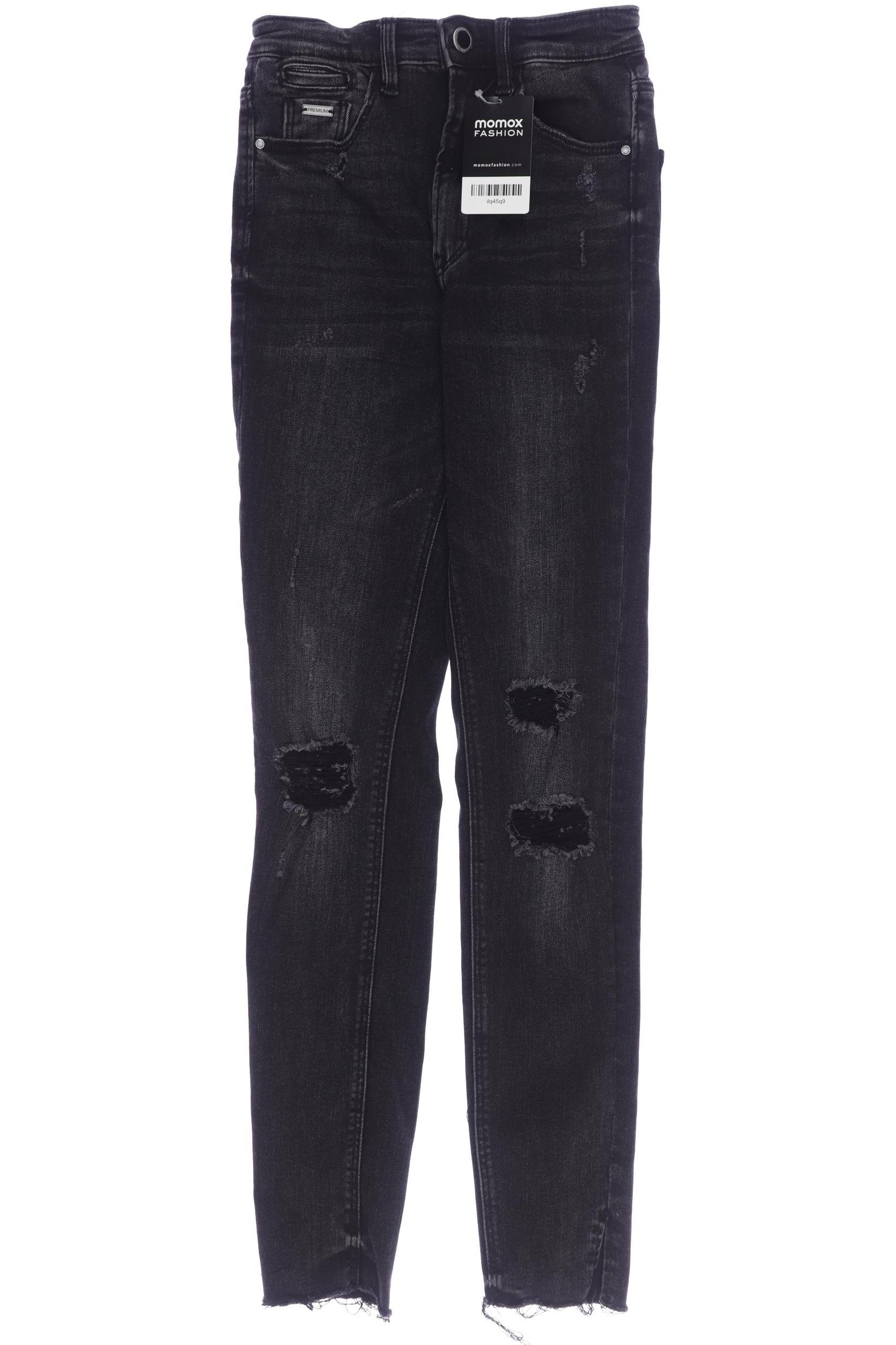 

Stradivarius Damen Jeans, grau, Gr. 34