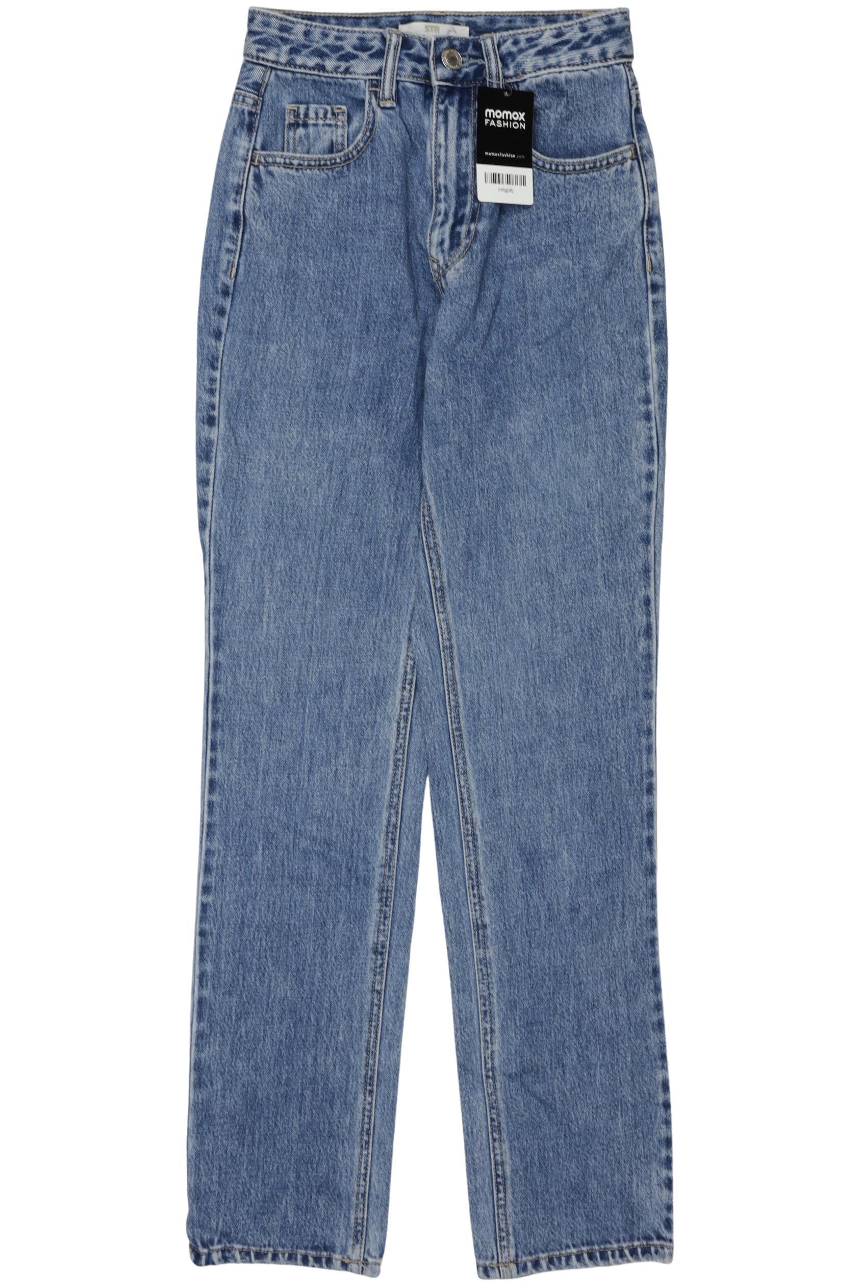 

Stradivarius Damen Jeans, blau, Gr. 32