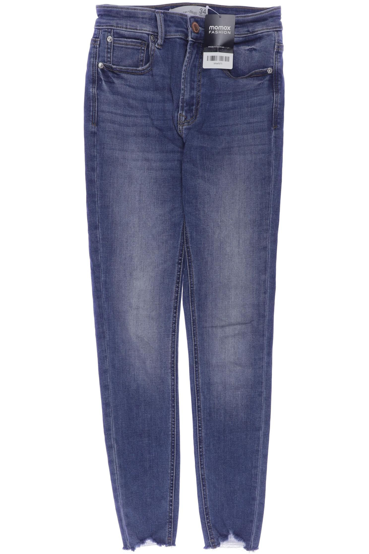

Stradivarius Damen Jeans, blau, Gr. 0