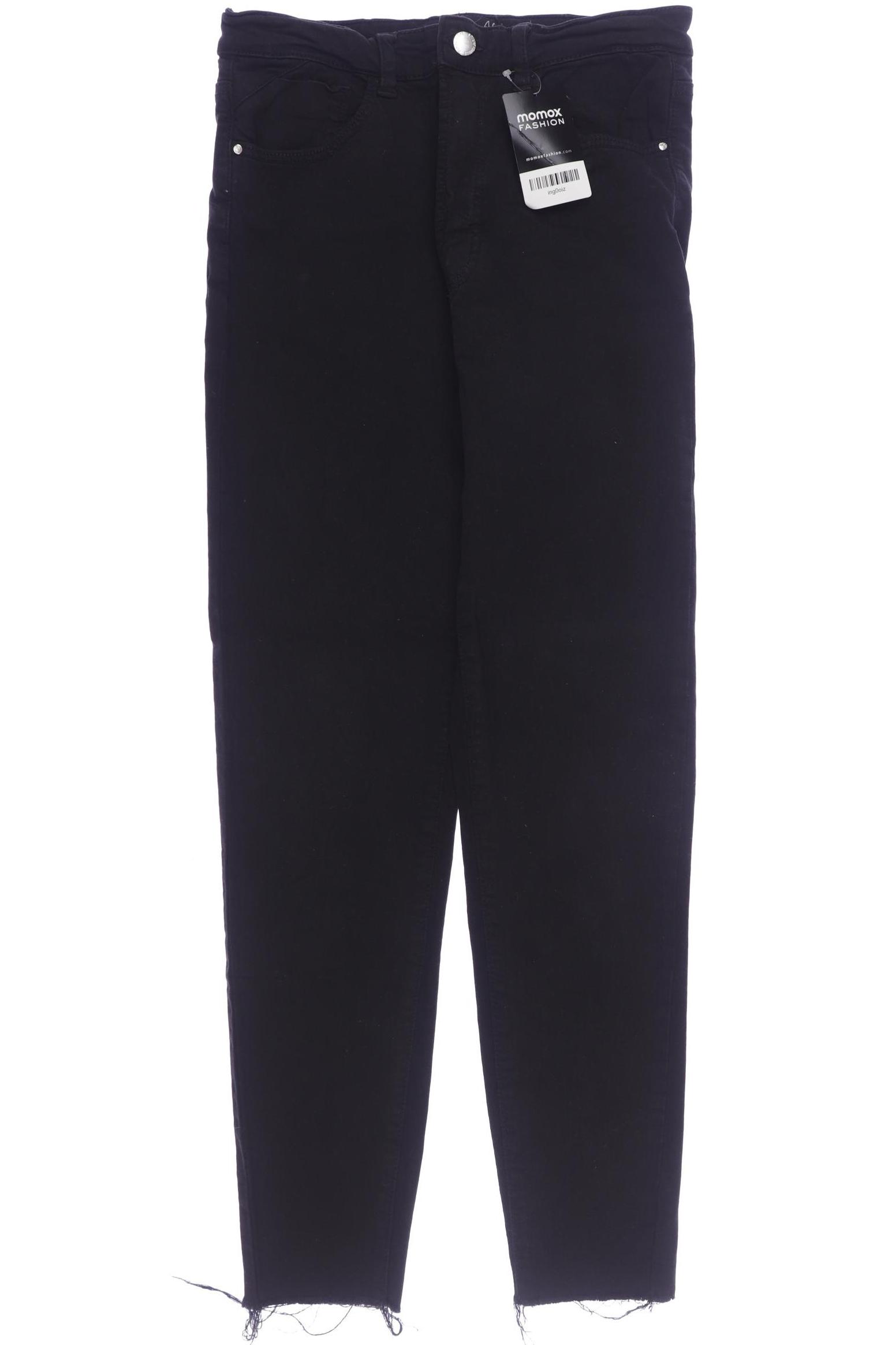 

Stradivarius Damen Jeans, schwarz, Gr. 40