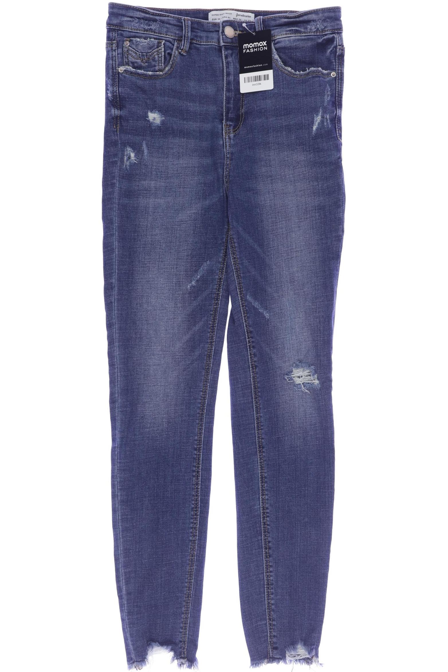 

Stradivarius Damen Jeans, blau, Gr. 36