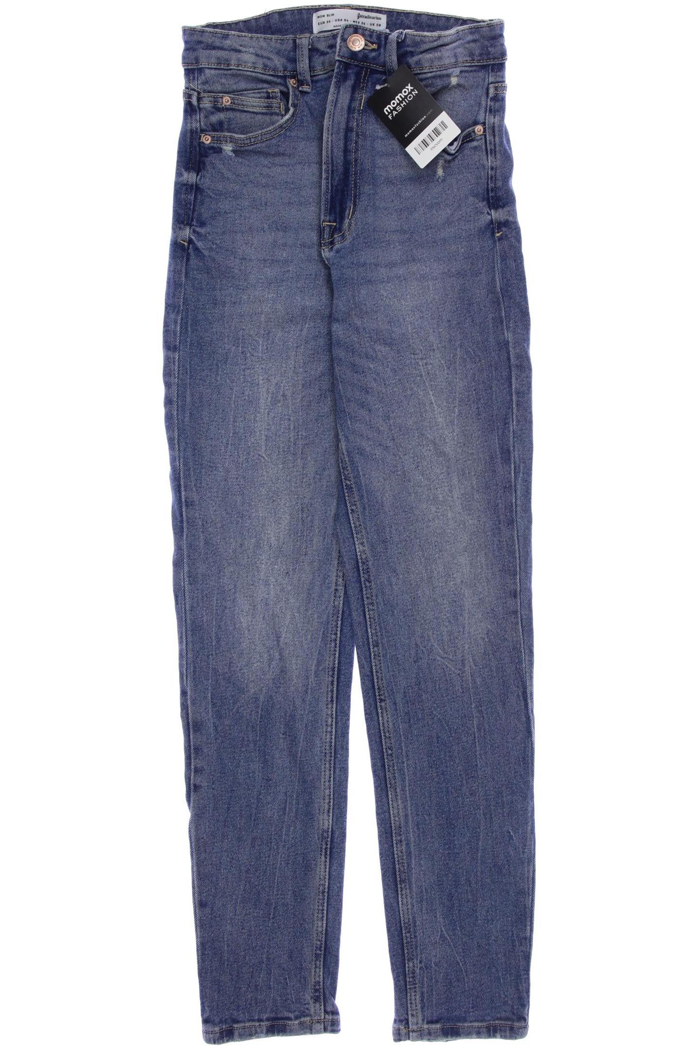 

Stradivarius Damen Jeans, blau, Gr. 36