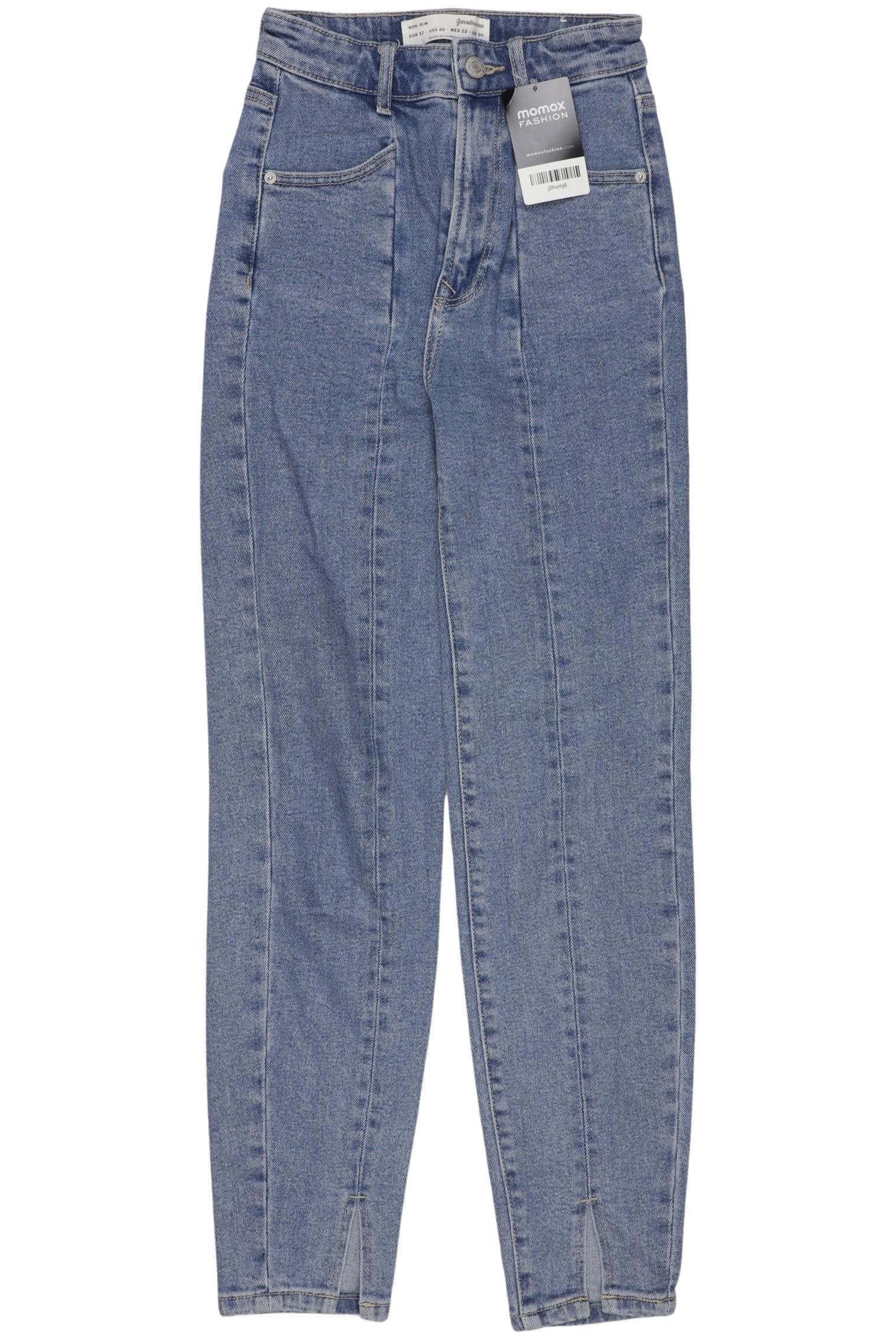 

Stradivarius Damen Jeans, blau, Gr. 32