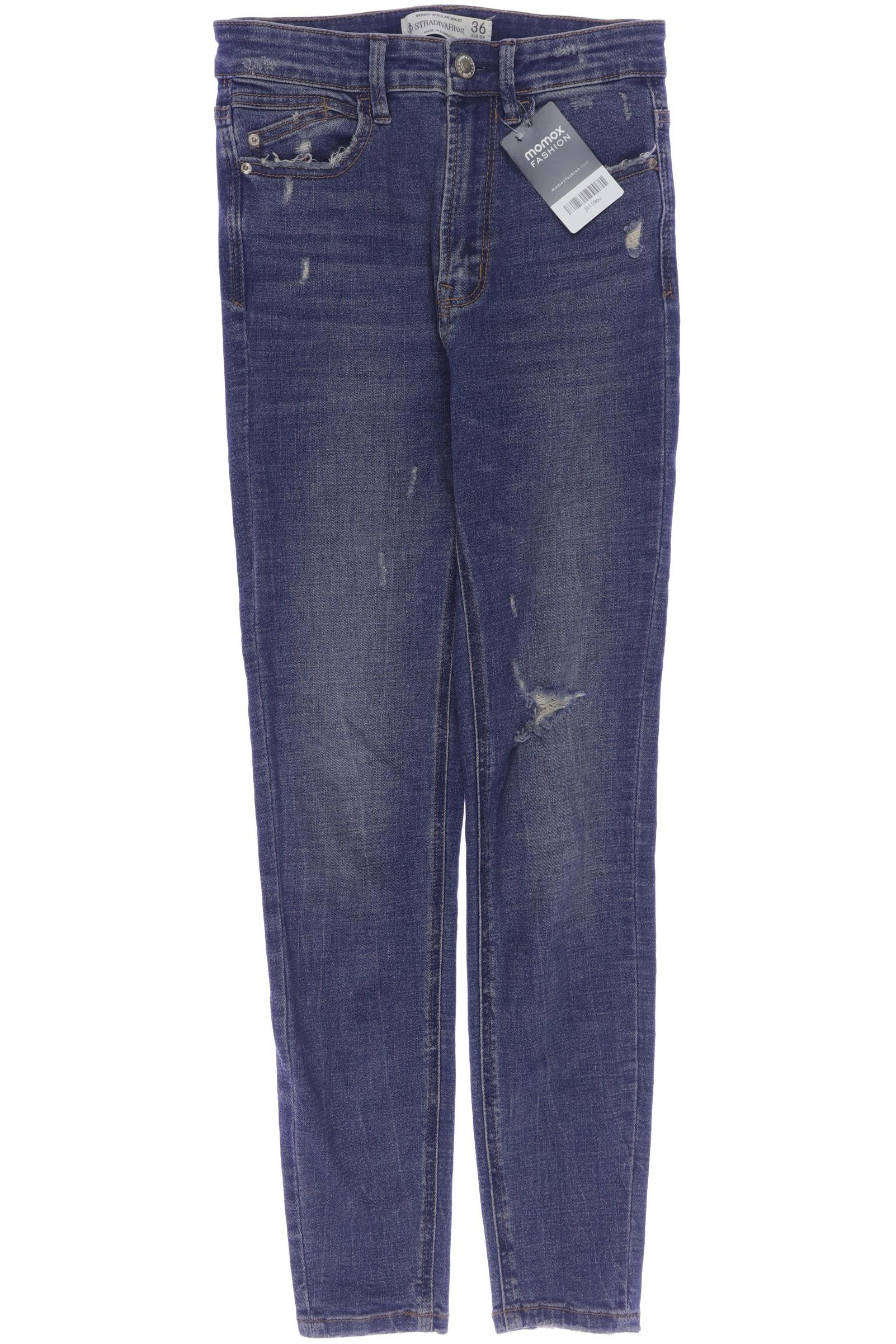 

Stradivarius Damen Jeans, blau, Gr. 36