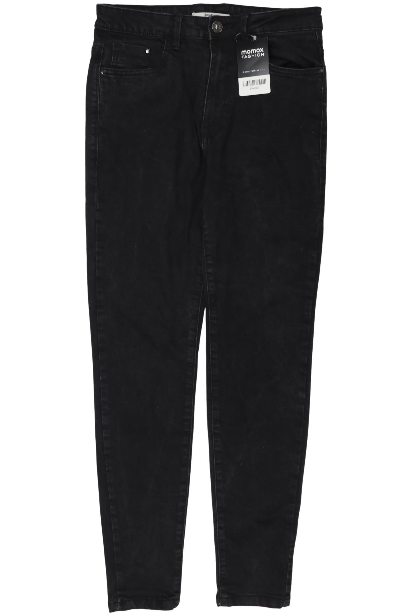 

Stradivarius Damen Jeans, schwarz, Gr. 40