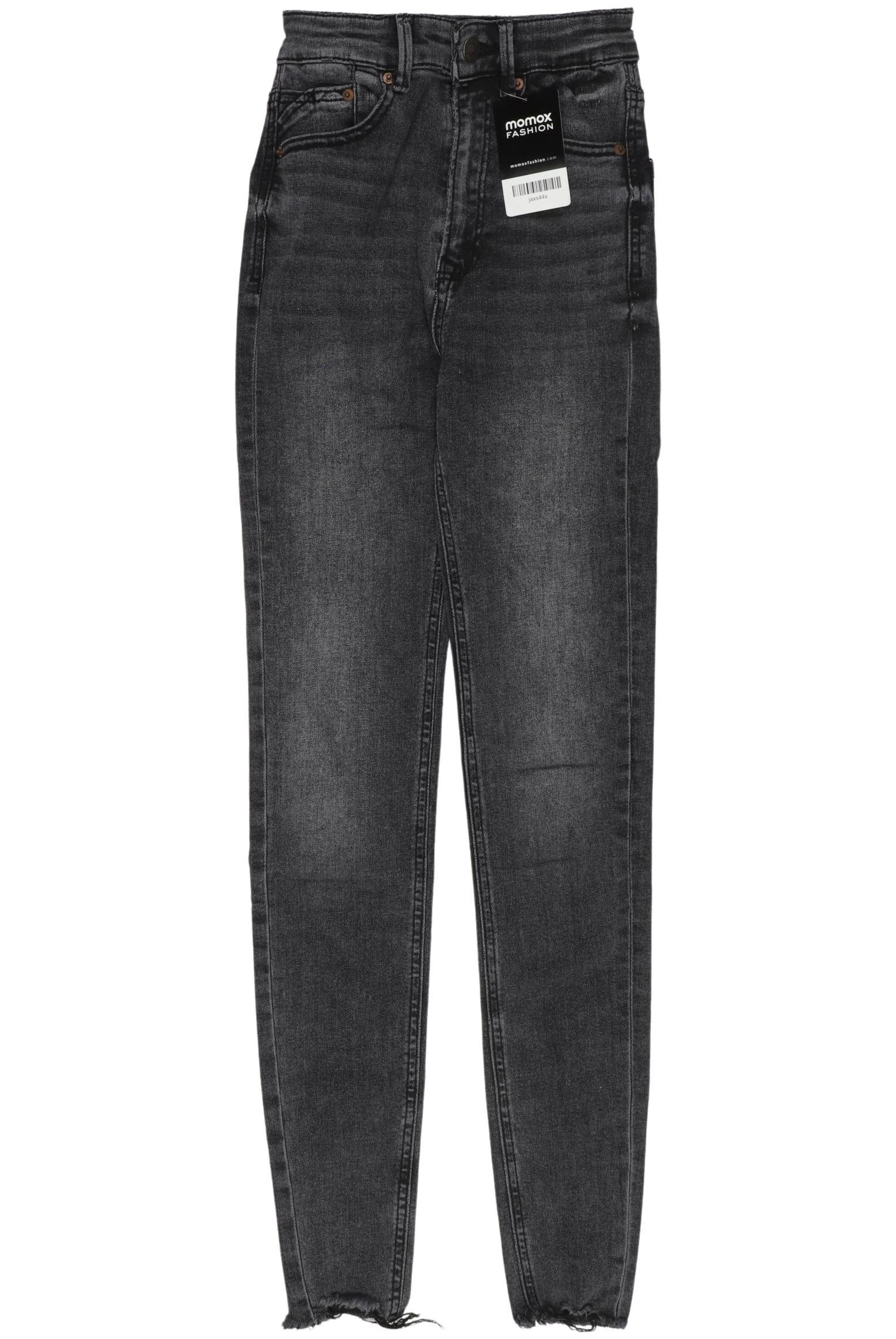

Stradivarius Damen Jeans, grau, Gr. 32
