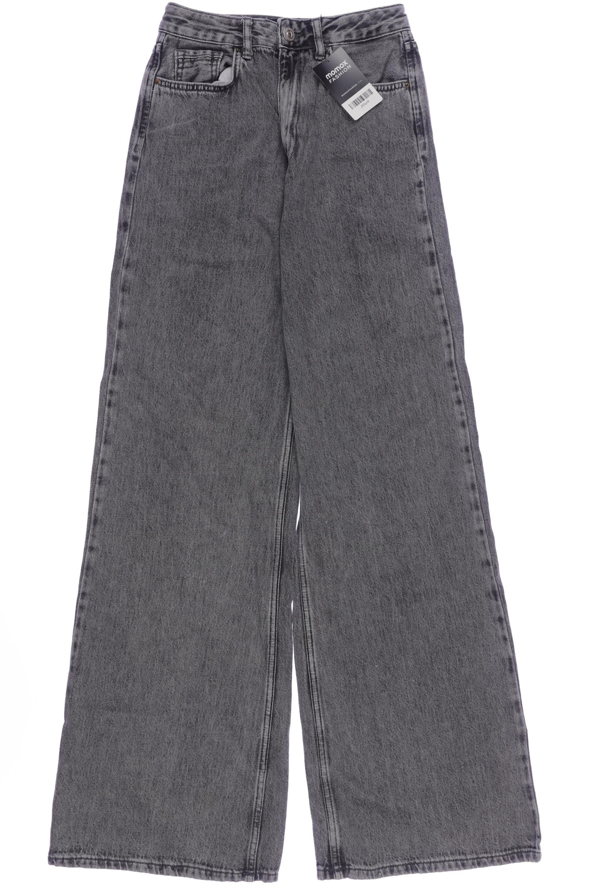 

Stradivarius Damen Jeans, grau, Gr. 36