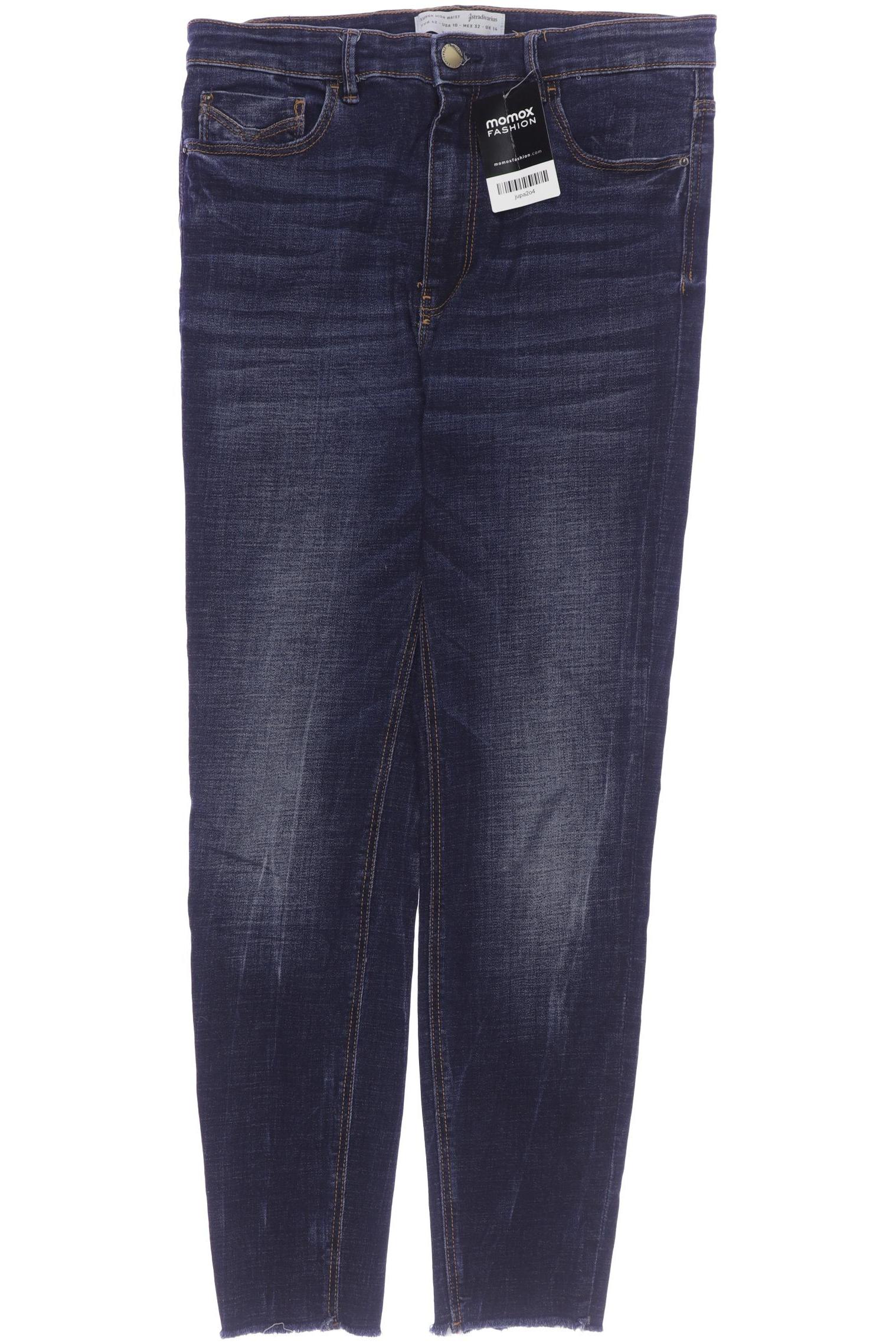 

Stradivarius Damen Jeans, marineblau, Gr. 42