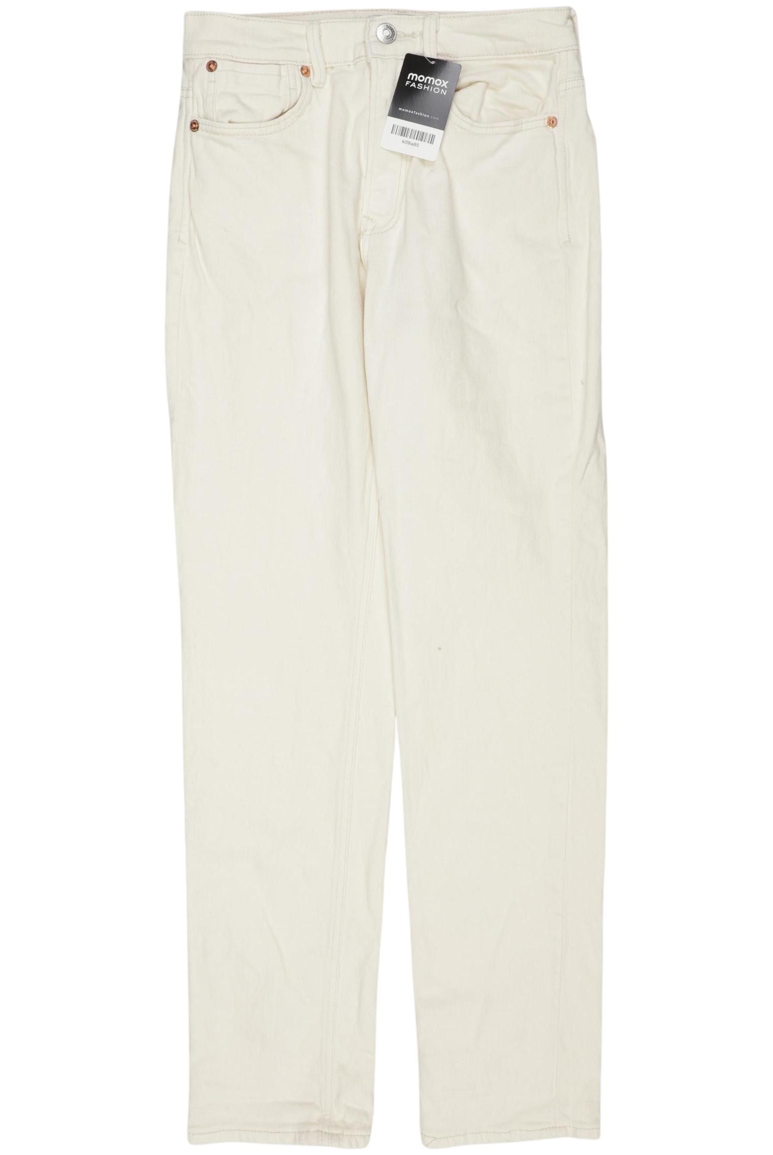 

Stradivarius Damen Jeans, cremeweiß, Gr. 36