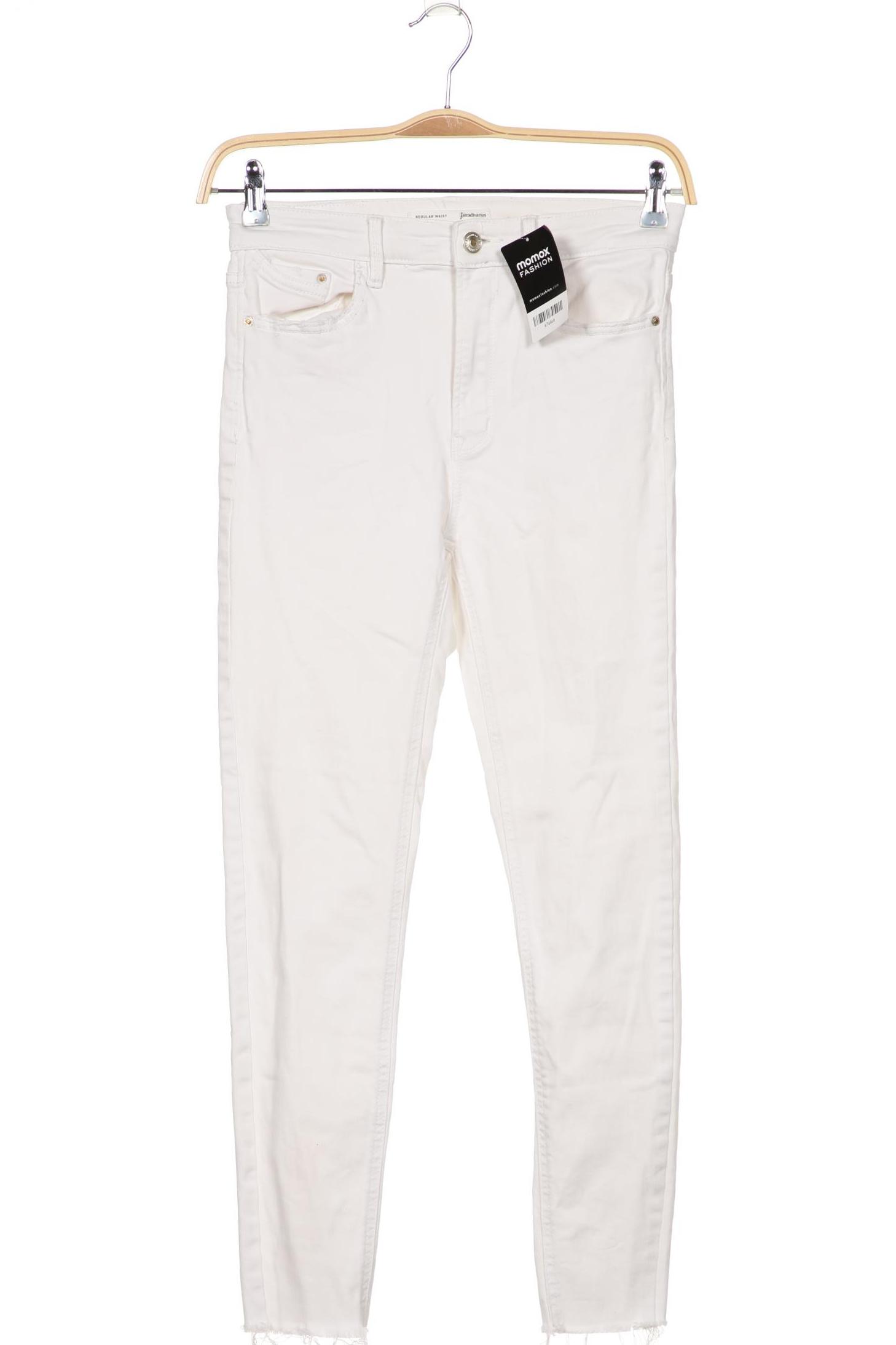 

Stradivarius Damen Jeans, weiß