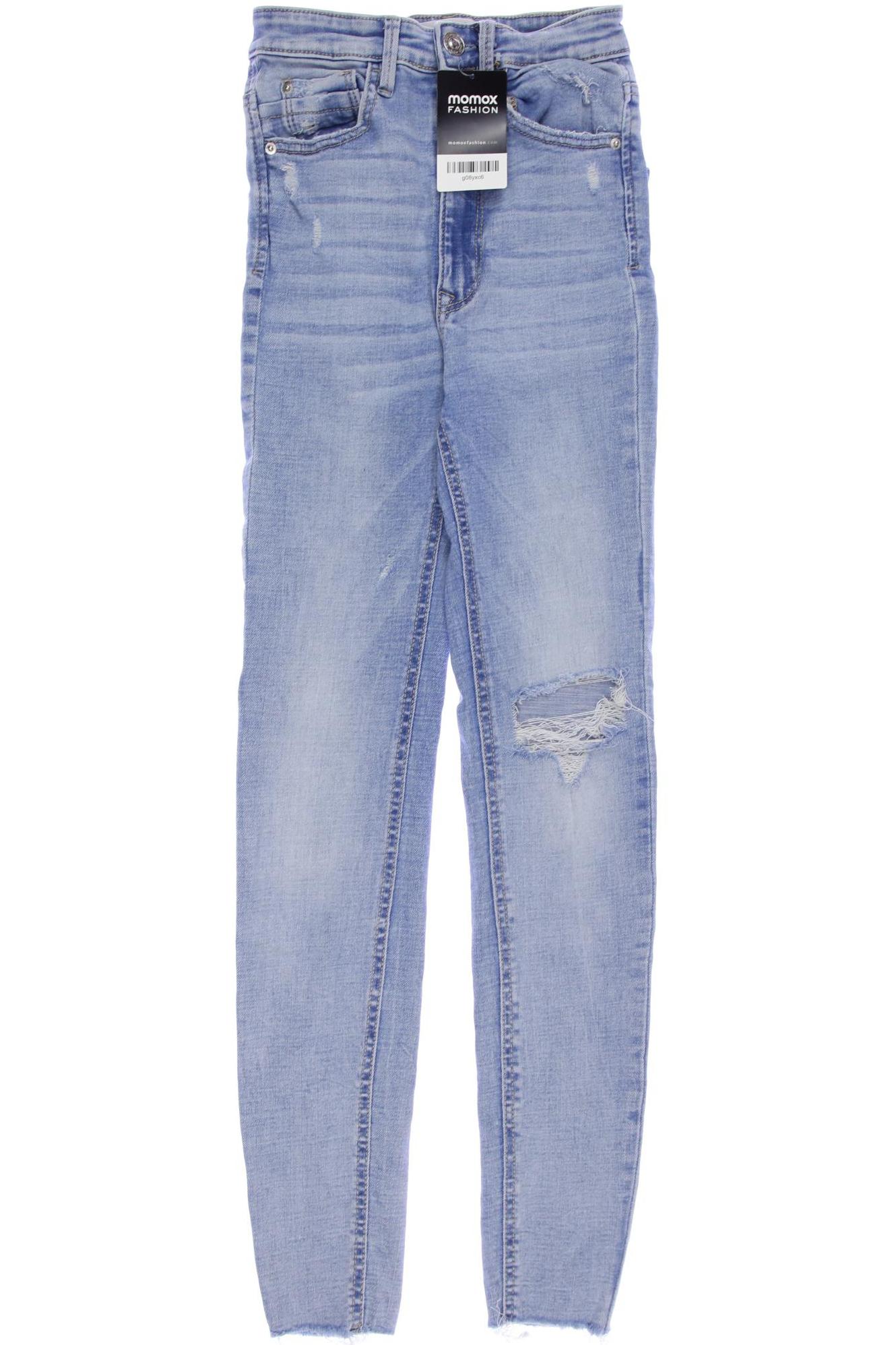 

Stradivarius Damen Jeans, blau, Gr. 32