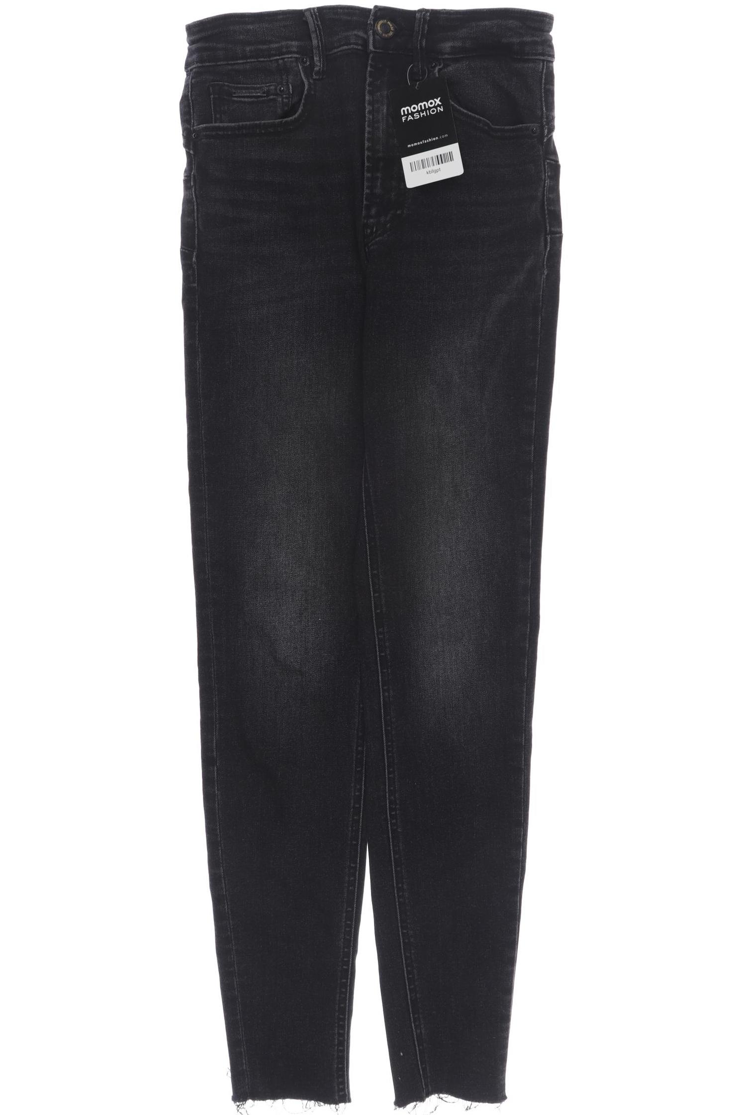 

Stradivarius Damen Jeans, schwarz