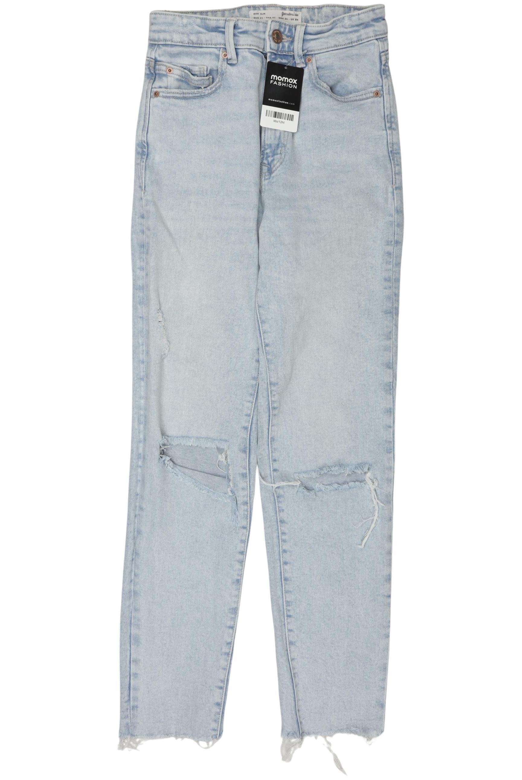 

Stradivarius Damen Jeans, hellblau, Gr. 34