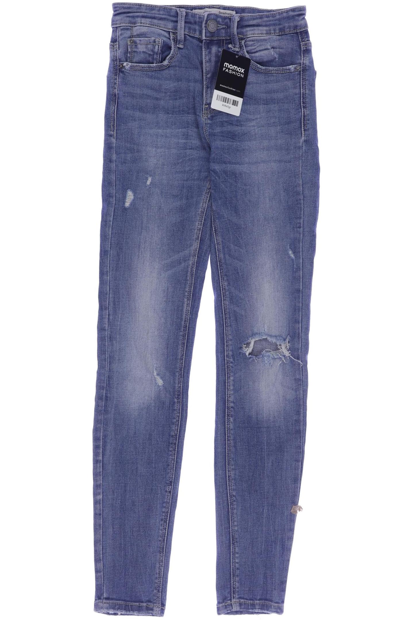 

Stradivarius Damen Jeans, schwarz, Gr. 32