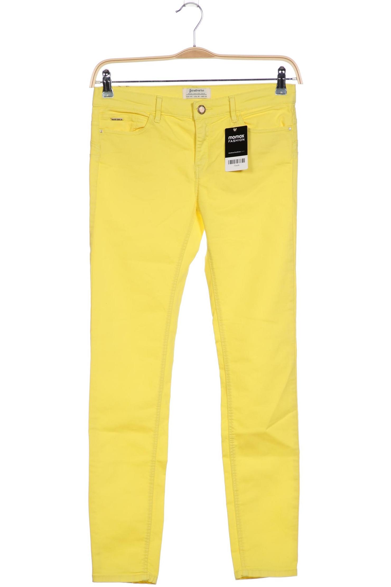 

Stradivarius Damen Jeans, gelb, Gr. 40
