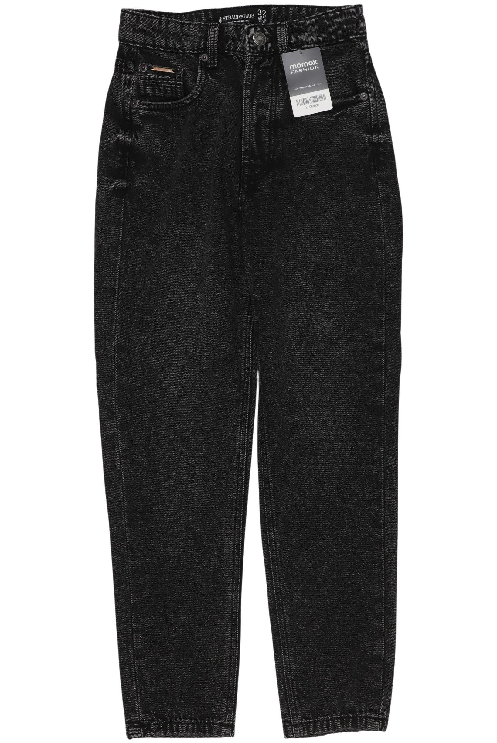 

Stradivarius Damen Jeans, schwarz, Gr. 32