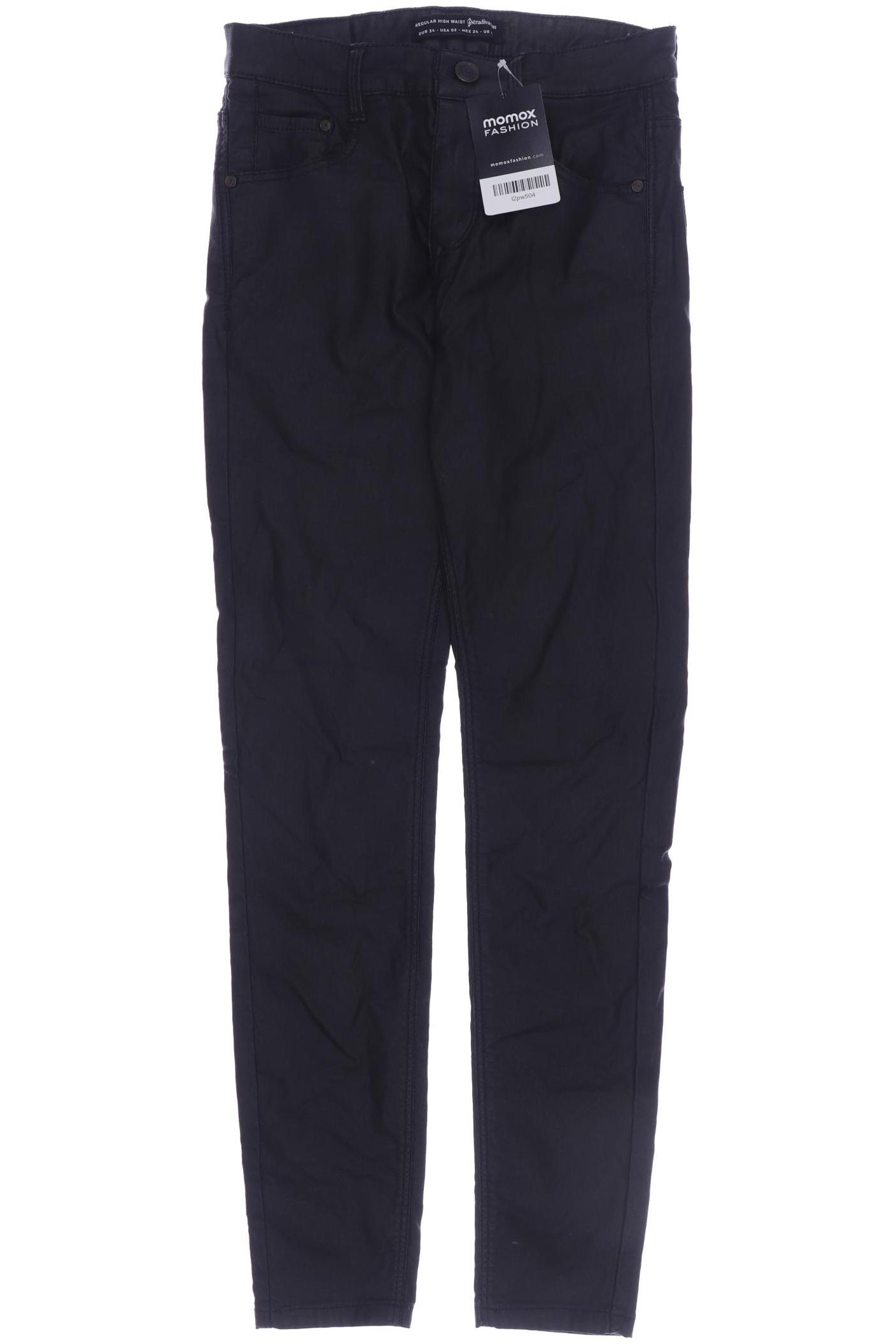 

Stradivarius Damen Jeans, schwarz