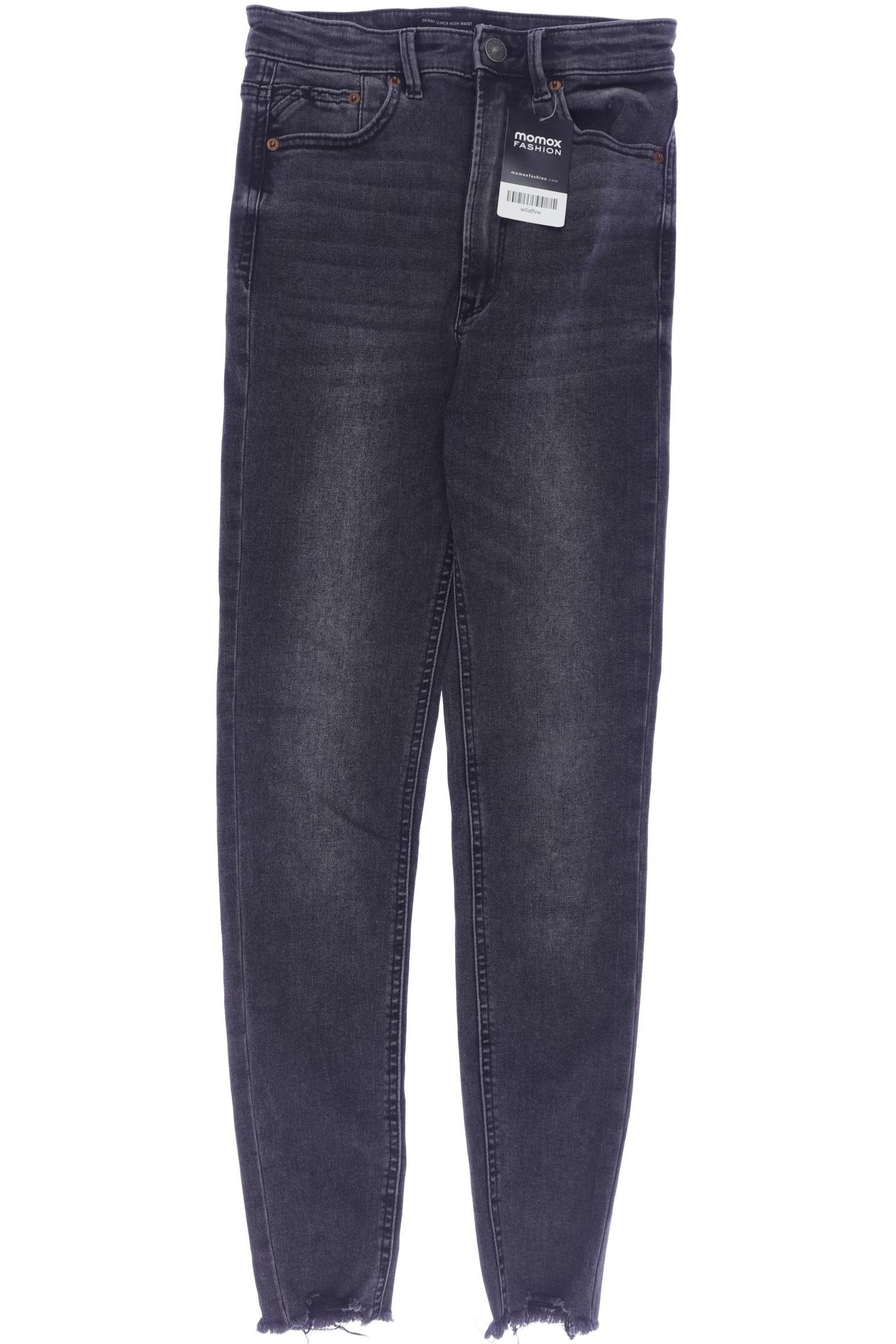 

Stradivarius Damen Jeans, grau, Gr. 36