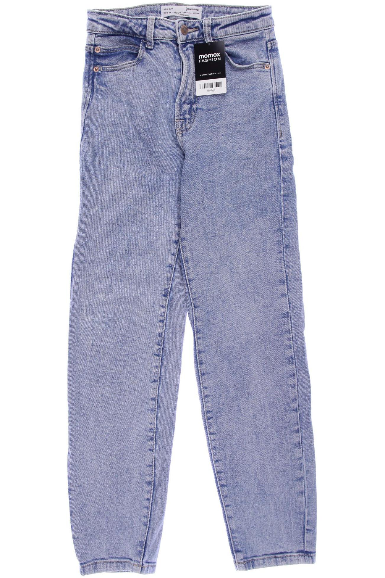 

Stradivarius Damen Jeans, hellblau