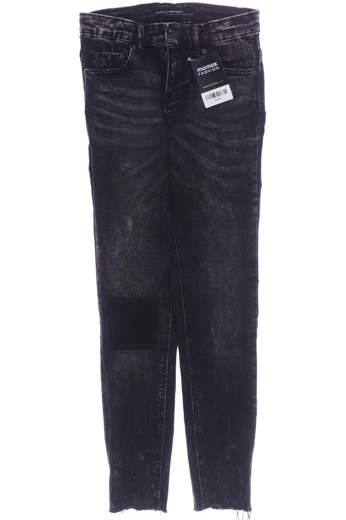 

Stradivarius Damen Jeans, schwarz