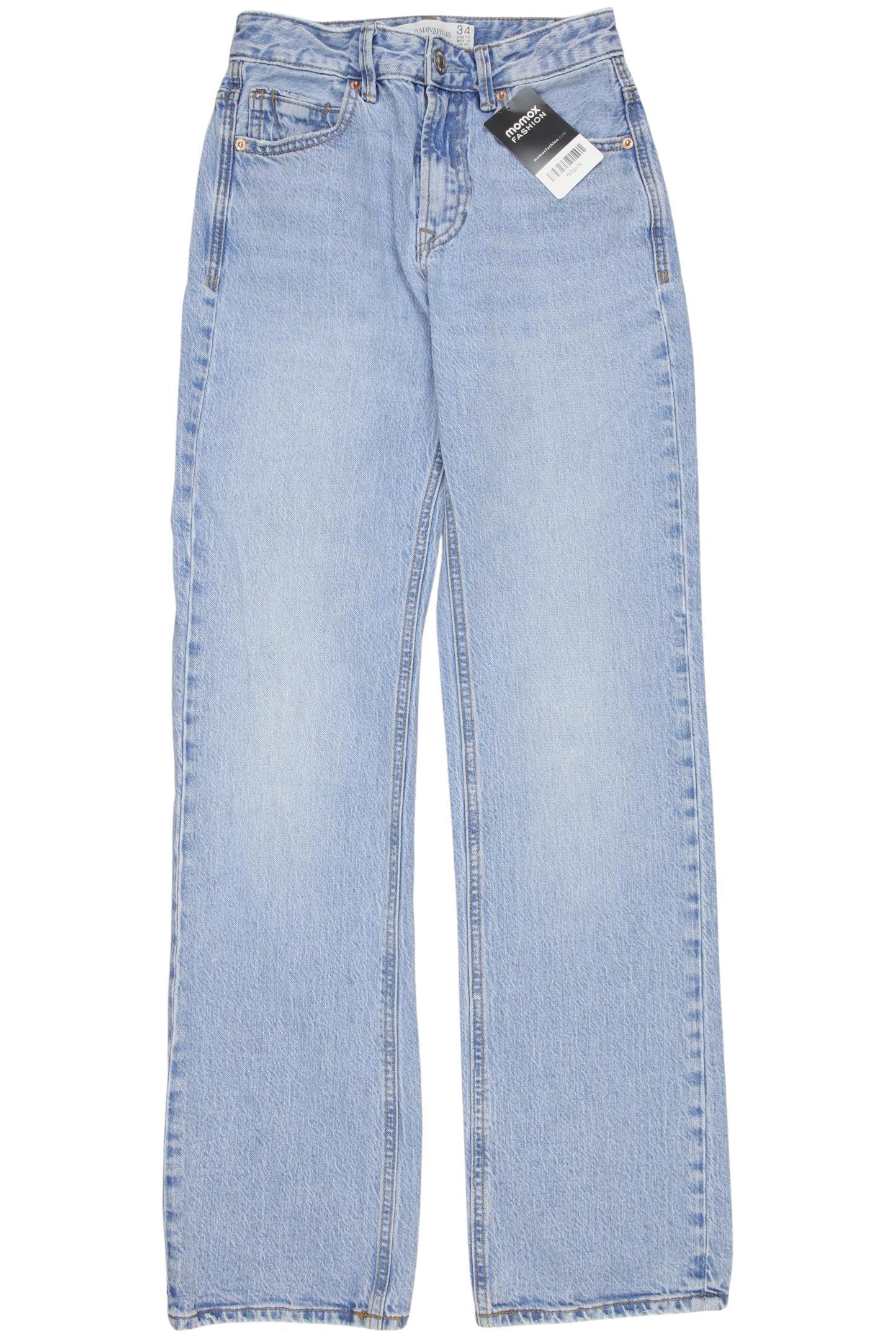 

Stradivarius Damen Jeans, hellblau, Gr. 34