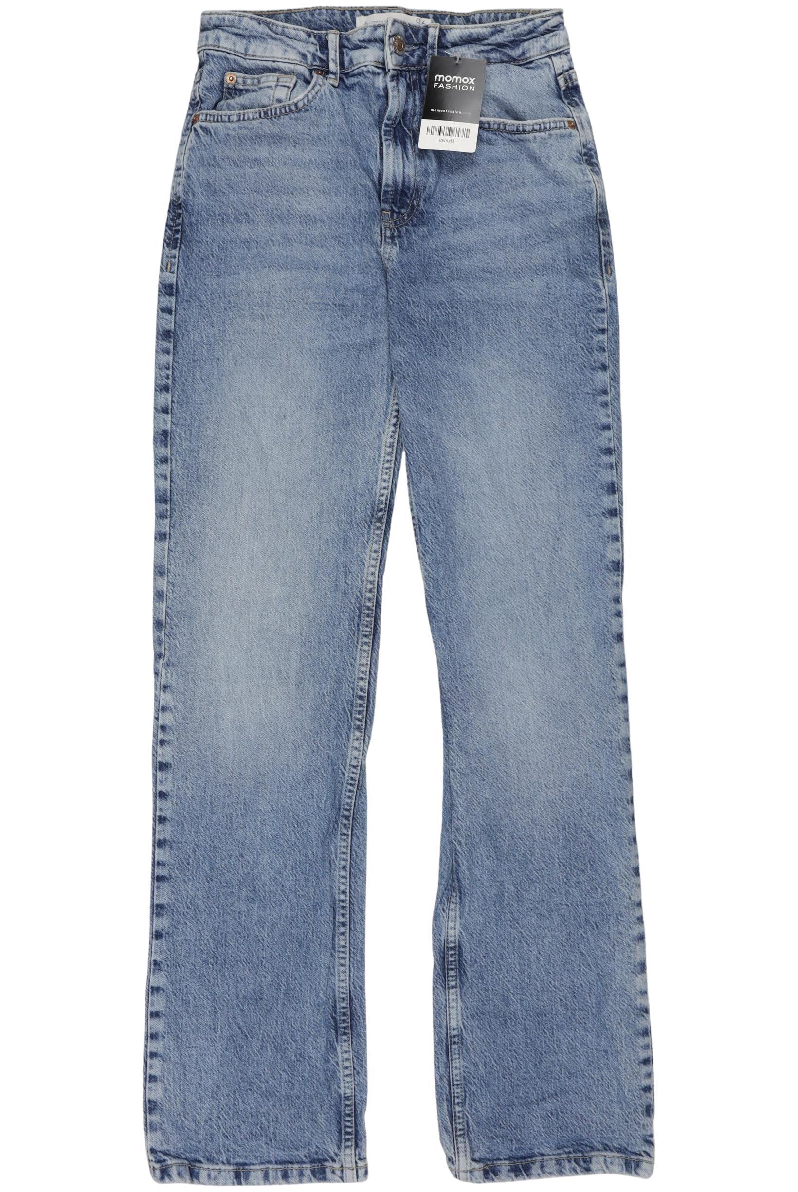 

Stradivarius Damen Jeans, blau, Gr. 36