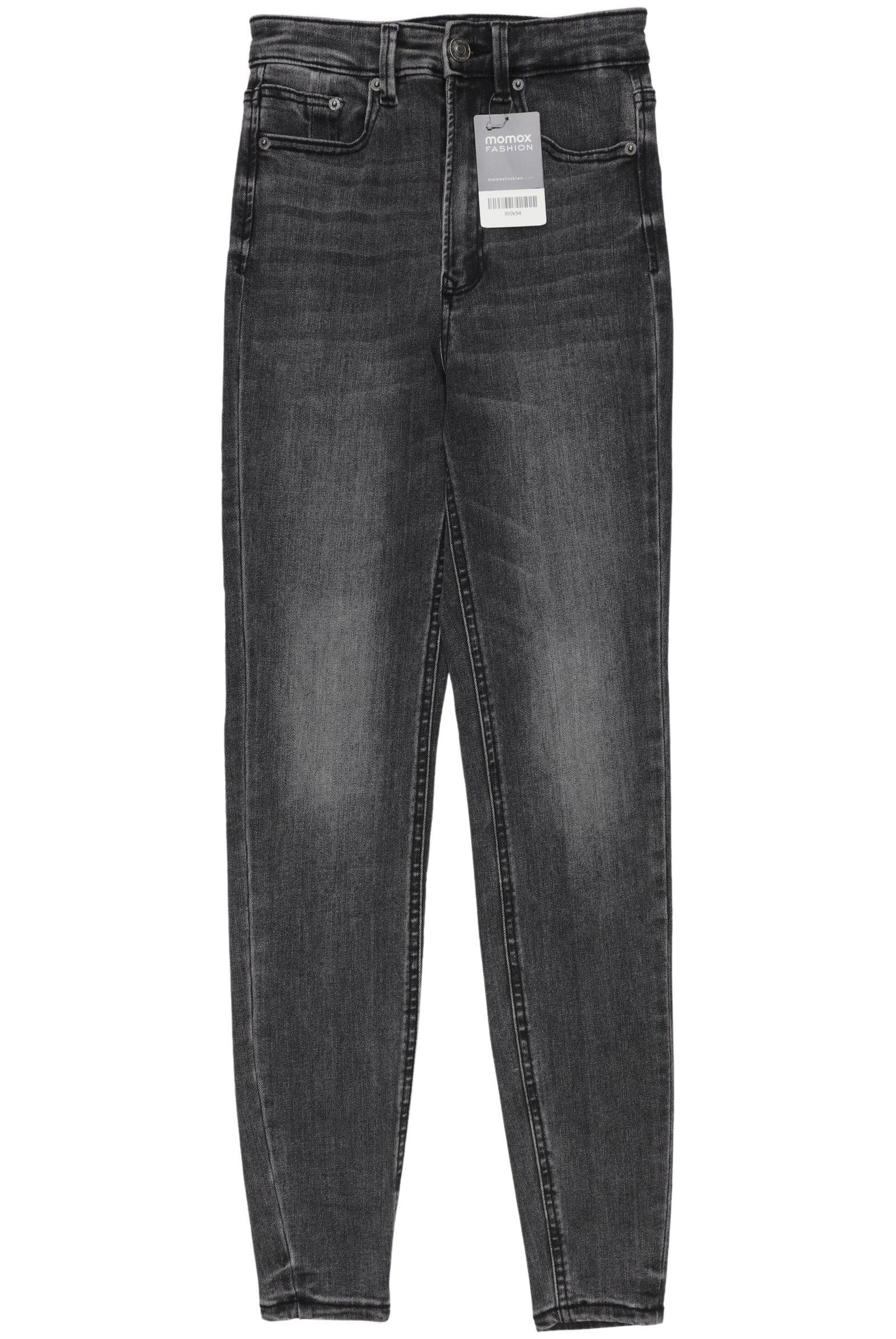 

Stradivarius Damen Jeans, grau, Gr. 34