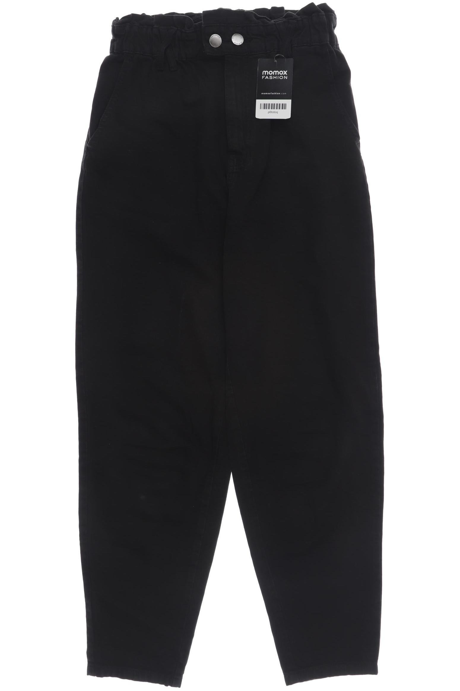 

Stradivarius Damen Jeans, schwarz
