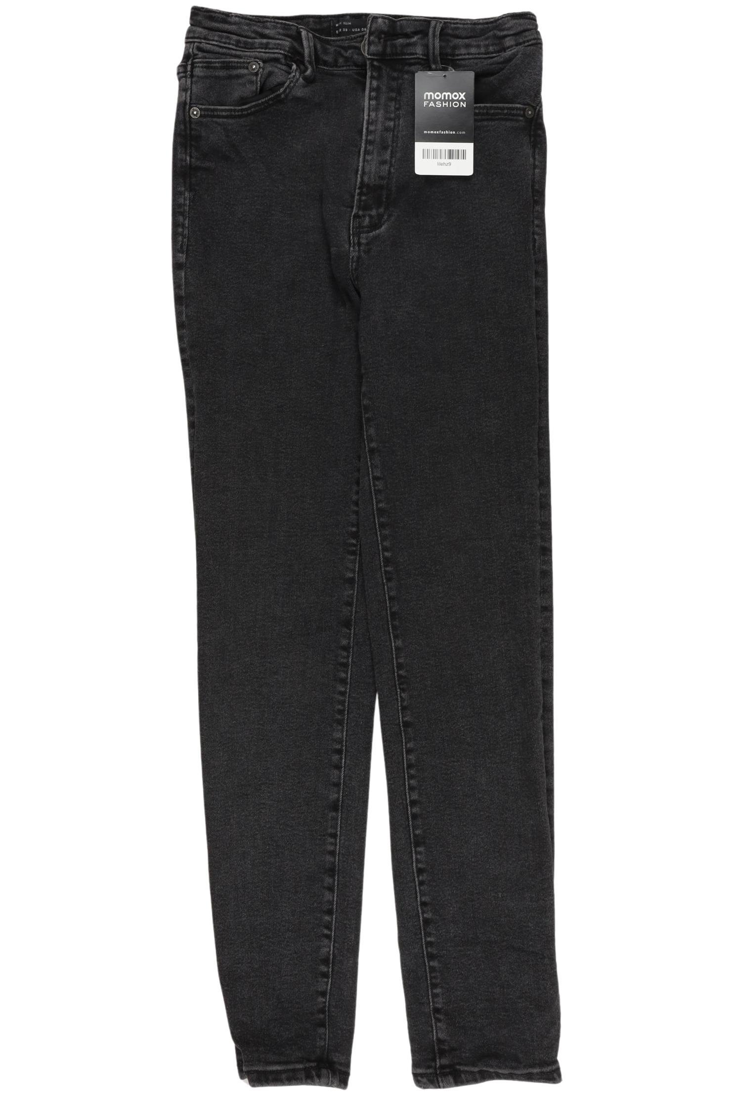 

Stradivarius Damen Jeans, schwarz, Gr. 38