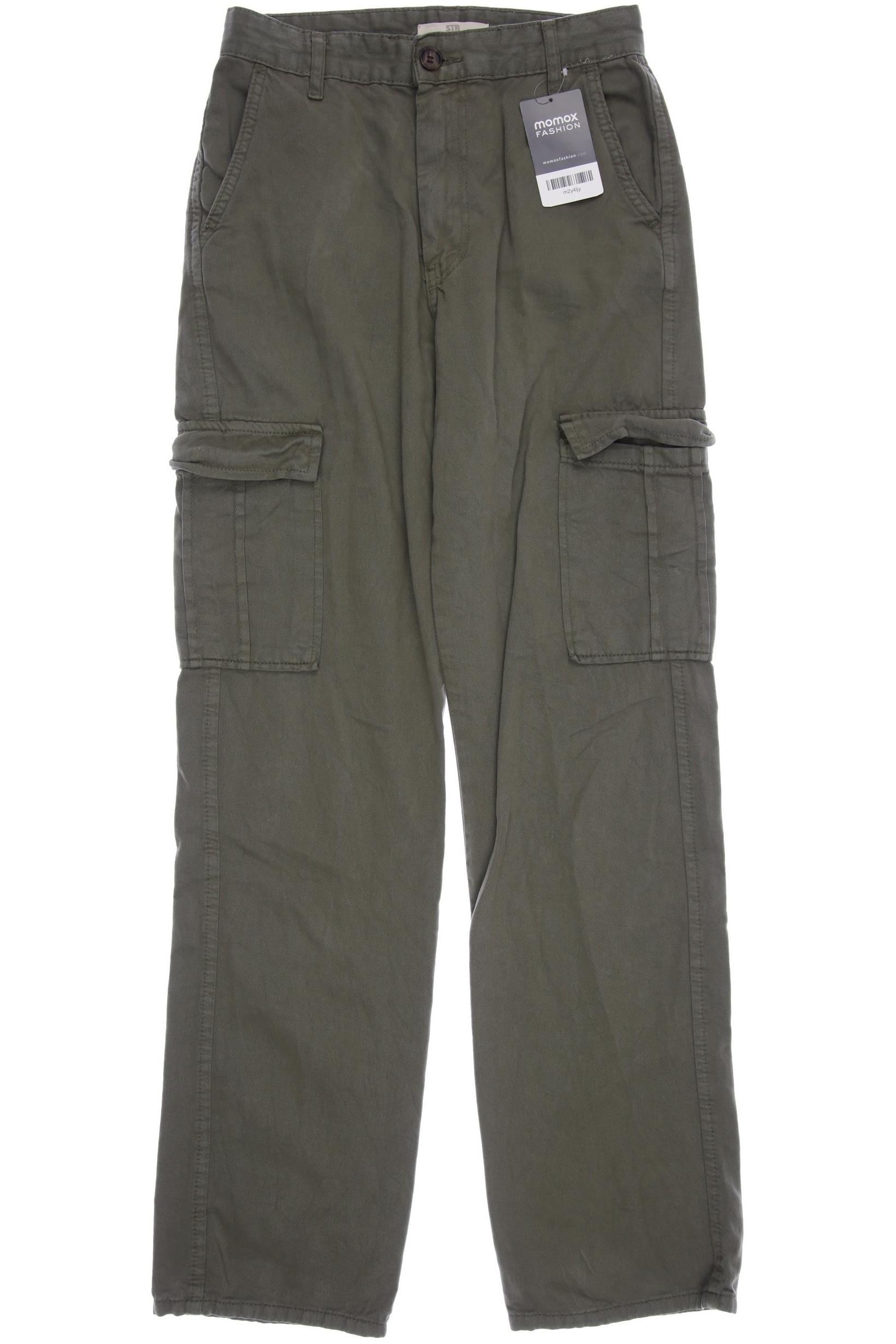 

Stradivarius Damen Jeans, grün, Gr. 38